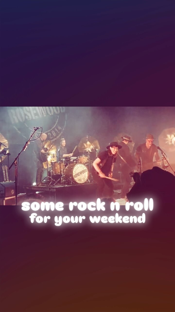 💥Some Rock n Roll for your weekend 💥
#lifeisgoodwithrosewood #swissmusic #10yearsontheroad #rosewoodbandswitzerland #musicfromswitzerland #tgif