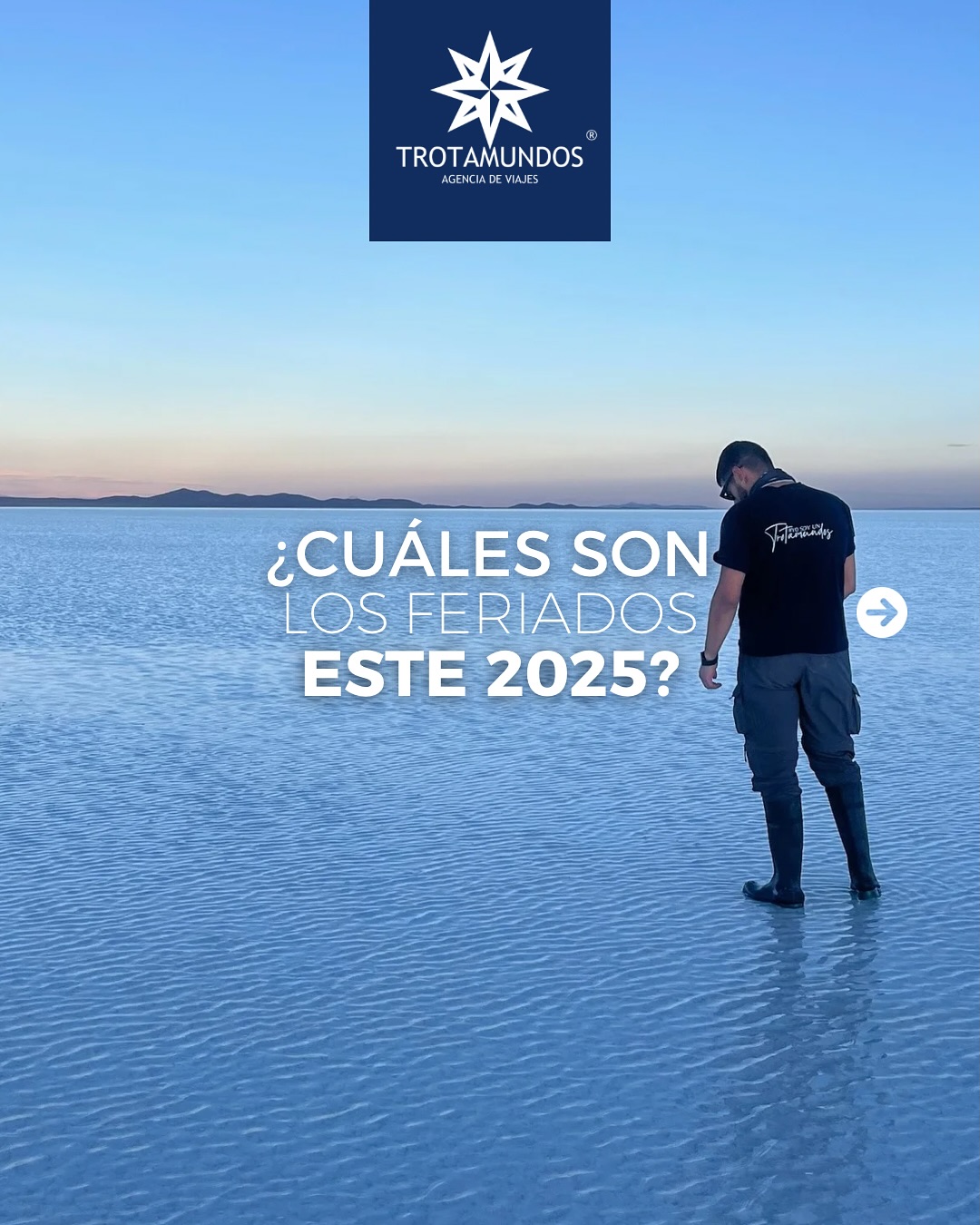 🎉 ¡Año nuevo, aventuras nuevas! ✈️🌍
¿Sabías que este 2025 está lleno de feriados perfectos para planificar tus escapadas soñadas? 🗓️✨ Aprovecha estos días libres para convertirlos en momentos inolvidables. 🌞🏝️
📌 Cuéntanos en los comentarios:
¿Cuál será tu próximo destino? ¿Playa, montaña o una gran ciudad? 🏖️⛰️🌆
💡 Tip viajero: ¡Planificar con anticipación te ayuda a encontrar las mejores ofertas y asegurar esos días de descanso tan esperados! 🚀
🛫 ¿Listo para hacer realidad tu próximo viaje? Escríbenos por DM o visita www.viajestrotamundos.cl y recibe asesoría personalizada para organizar la escapada perfecta. 🧳🌟
📅 ¡Revisa los feriados en nuestra publicación y comienza a soñar en grande este 2025! 🙌✈️
#ViajesTrotamundos #Feriados2025 #PlanificaTuViaje #EscapadasSoñadas #AventurasPorElMundo #ViajaConNosotros