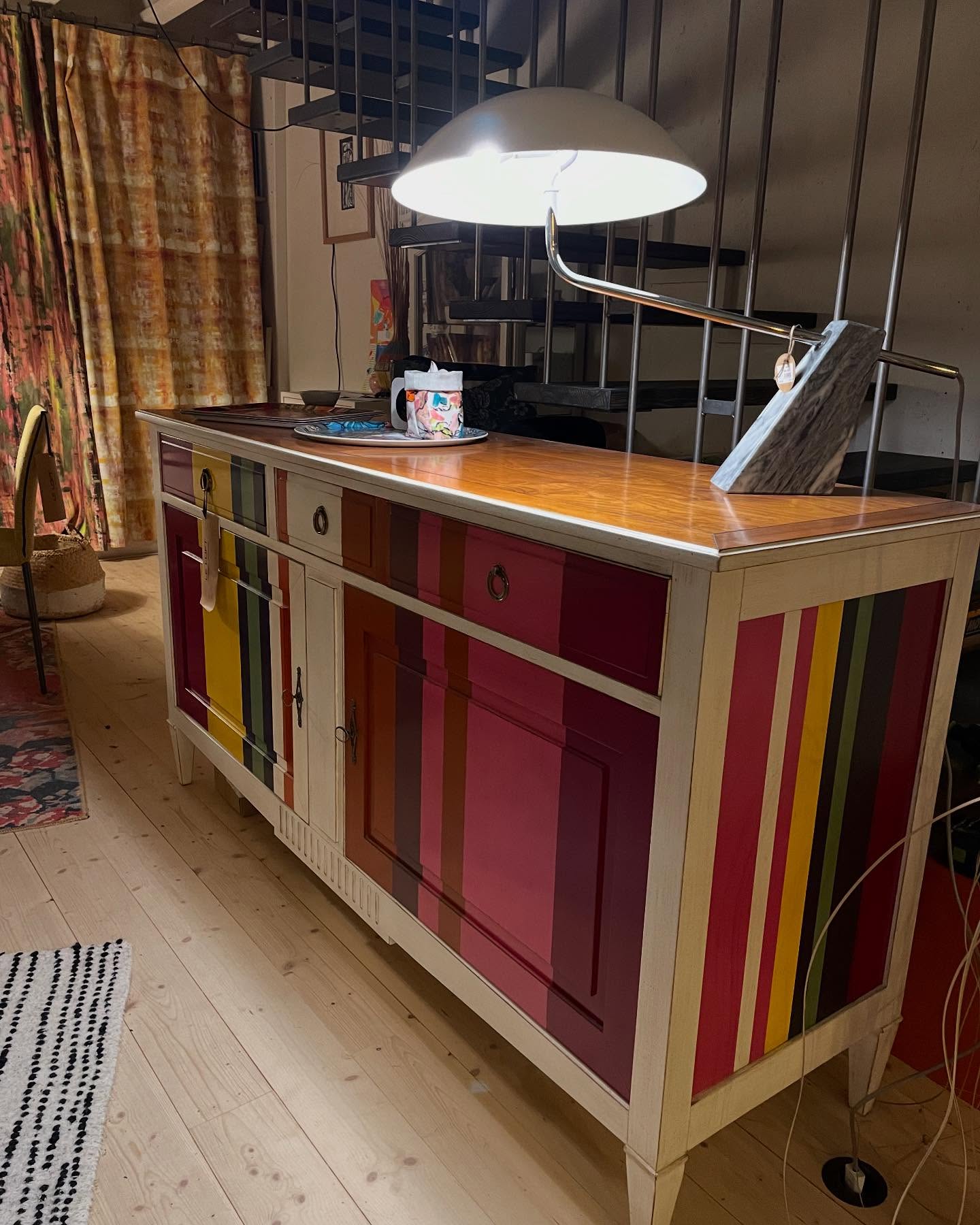 #commode #enfilade #meuble #couleurs aux choix @meublesledu #rideauxsurmesure @celinesodesign #decoration #architectureinterieure