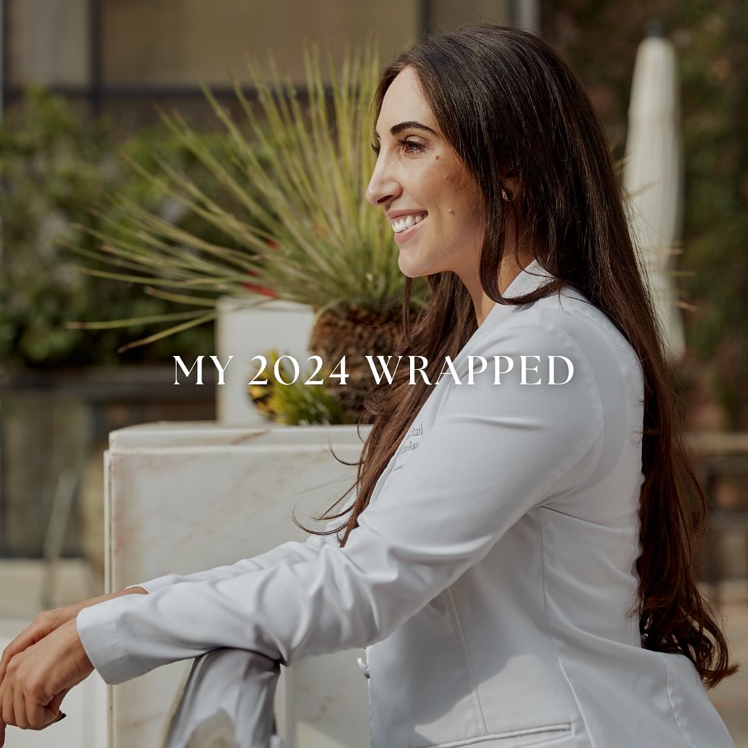 My bittersweet 2024.
Alas, everyones favorite time to reflect. 2024 was a year of immense personal and professional growth, some of the absolute most trying months of my life juggling work, personal care, care for loved ones and restoring my health after stress. 2024 was simply bittersweet because of it, in between the struggles and the pressure to evolve, were moments of the truest happiness I have ever felt. From memorable weekends away with friends to marrying my sweet husband, loving on my family every chance I can, adventuring with my pup and all the times I prioritized my wellbeing and happiness…The difference from January to December was nothing but remarkable.
To all my patients who know me personally and professionally, thank you for your trust and always, your friendship. Your secrets are always safe with me and I’ll never tell your aunt about how much you hate going to their house for the holidays. To my colleagues who continuously share information with me, and join together in the tough times, im so appreciative of the support and I promise to start a pay it forward with a wine delivery type of meal train so we all can survive each holiday busy season. And to my family and friends who cheer me on, thank you, I promise to always be there to keep you wrinkles at bay and your skin glowing, if you so wish.
Happy new year everyone, let’s set intentions and make it happen.