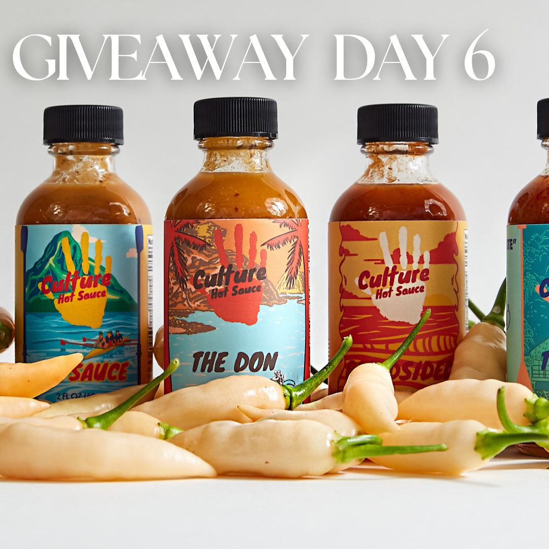 DAY 6 of the Stark Aesthetics holiday giveaway!
This might not be an aesthetics treatment, but it is one of my favorite things made by one of my favorite people. I might be biased, but it is actually *the best* hot sauce on the market. Culture Hot Sauce is a local company that brings global flavors with clean and whole ingredients sourced from the best local and family farms. A company that believes in good food and good health.
Day 6 includes:
One Culture Hot Sauce Sampler pack with 5 of the most popular flavors!
How to enter:
Like this photo and follow @daniellestarkpa
Follow @culturehotsauce
Tag a friend in the comments! (More tags=more entries!)
Share this post to your stories for 2 additional entries!
REMEMBER! Each day is still open to enter. See previous posts for a chance to win.
Winners will be notified on January 1, 2025!