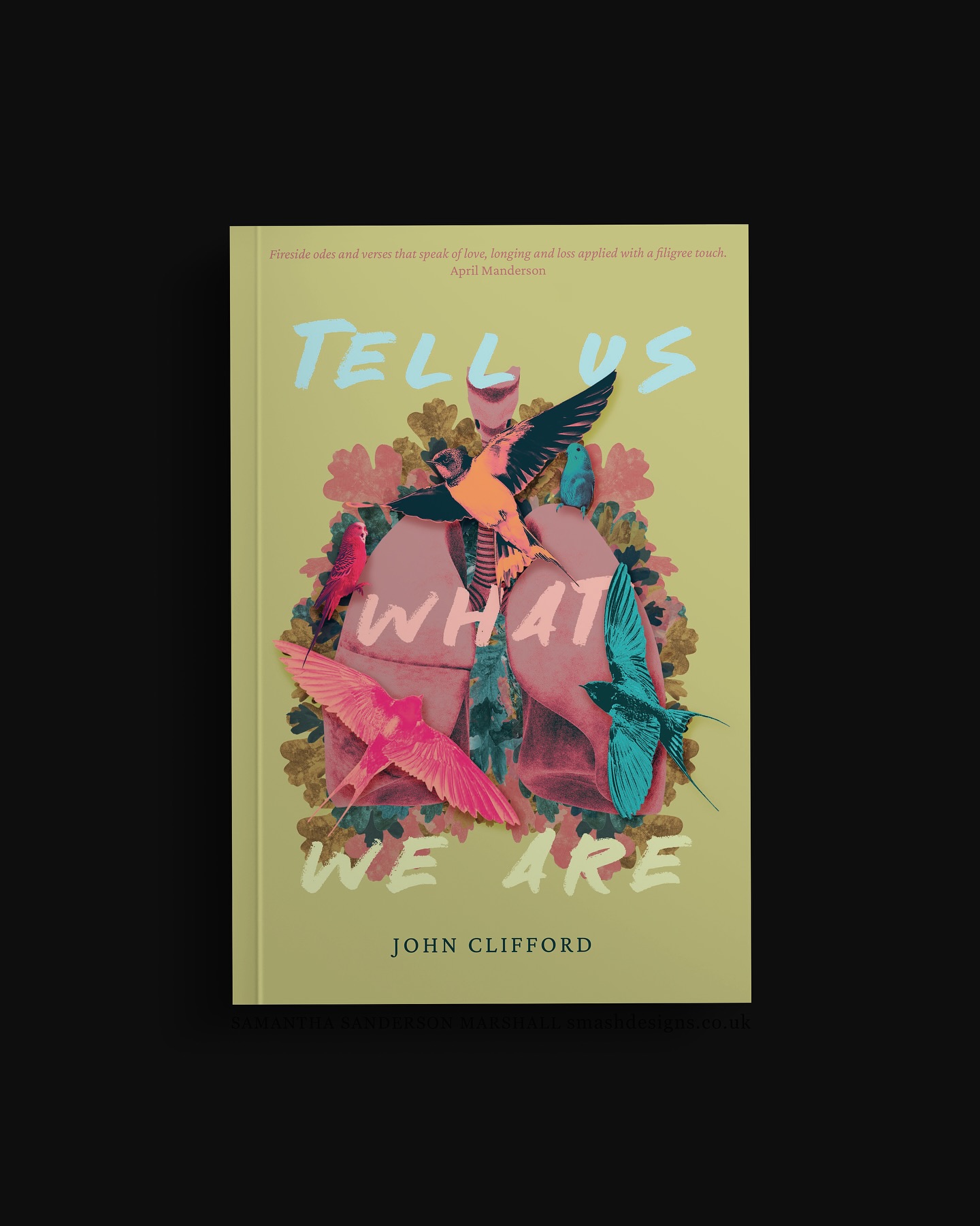 Adding some favs to the grid because they have slid down with my refresh! John Clifford is an absolute precious soul and truly put complete trust in my creative vision for this poetry collection back in 2023👌🏼
Yep I do dark and gothic on the regular and it’s my fav but when the colour needs to pop I live that life too! Poetry book cover design is one of my specialties. I love the nuance and the eclectic nature of this genre.
