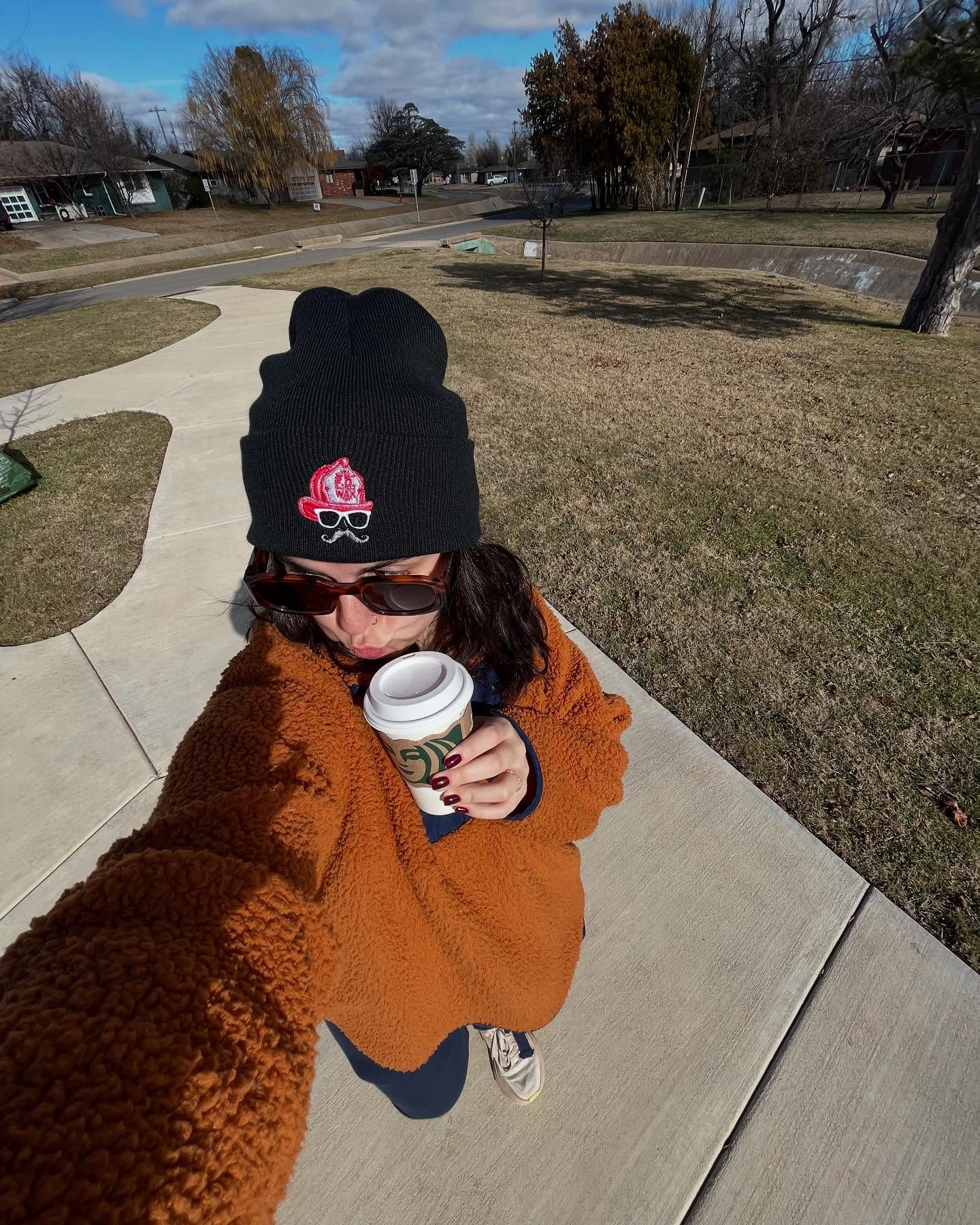 @teamstachefdmoustachewax has the coolest beanie of the season. Check them out and his awesome mustache wax.