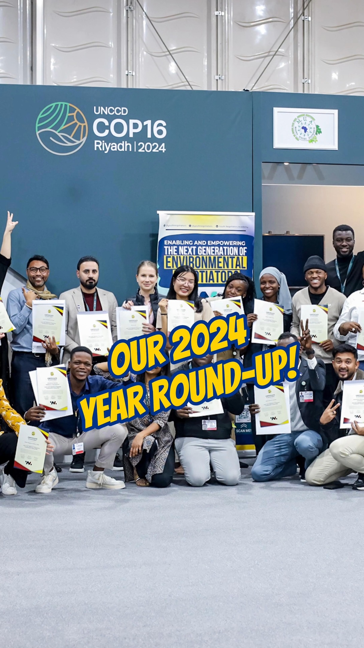 As we get into the New Year, we're reflecting on what has certainly been our most impactful year yet - 2024!
We:
๐ Participated in 3 Rio Convention COPs: CBD COP16, UNFCCC COP29 and UNCCD COP16
๐ Delivered two training programmes across two of the three Rio Conventions (Climate Youth Negotiator Programme for the third year + Land Youth Negotiator Programme for the first year)
๐ Launched the Biodiversity Youth Negotiator Programme (BYNP) to be delivered in 2026
๐ Trained a total of 400+ young negotiators to participate in either the #UNCCD or #UNFCCC negotiations
๐ Supported 200+ young negotiators on the ground at both COP29 and COP16
๐ Funded 83 young negotiators to participate in both COP29 and COP16
๐ Grew our team to 15, from 12 countries
๐ Partnered with 80+ countries
๐ Delivered 2 three-day in-person trainings over 6 days hosting 115+ negotiators delivered by 5 experts
We couldn't have done it without YOU, our wonderfully supportive YNA community. In only our third year of operations, we are incredibly proud of what we achieved. We're looking forward to yet another impactful year of driving intergenerational environmental justice in 2025! Happy New Year๐ฅณ๐ฅณ.
#YouthNegotiators #YNA #ClimateChange #ClimateAction #EnvironmentalJustice #ClimateJustice