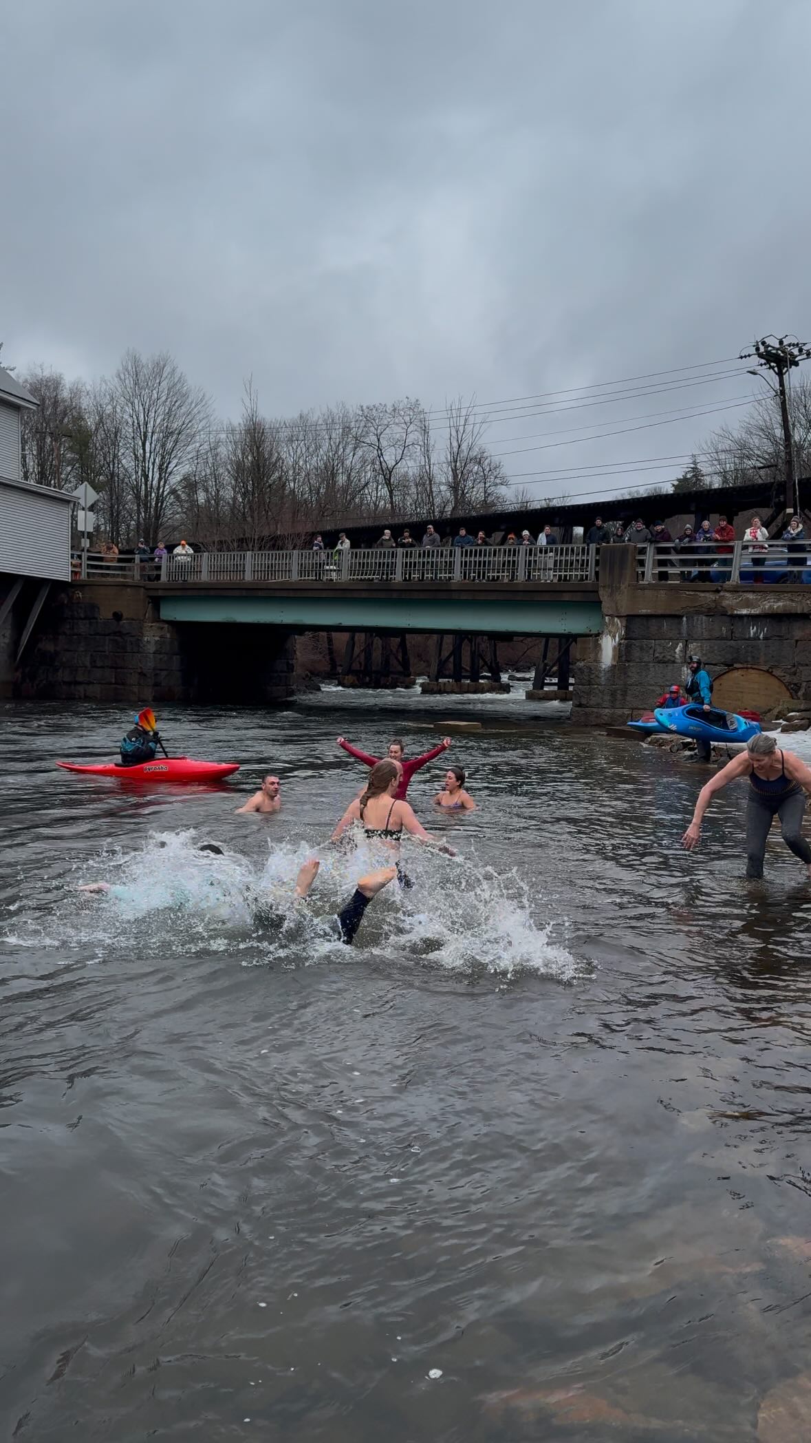 Wow!! 2025 started off with so much laughter, fun, and community. We couldn’t be more thankful for every single person that made Franklin First Day so spectacular!
The polar plunge drew quite the crowd! There were dives, dunks, and even belly flops! The polar plungers raised over $7K collectively to help Mill City Park continue with projects that support our mission to connect the community to the river.
Trestle View Park was packed with folks (and many cute dogs) all day, even in the drizzly rain. @downtowncrepes took home the Chili Cook off trophy!
Folks near and far came out to this celebration and we are thankful for everyone that cooked chili, helped set up, and brought the good vibes and smiles. What a great start to the New Year.
City of Franklin, we love you!!! Let’s keep the good times going!
#newhampshire #2025 #franklinnh #whitewater #winnipesaukee #livefreenh