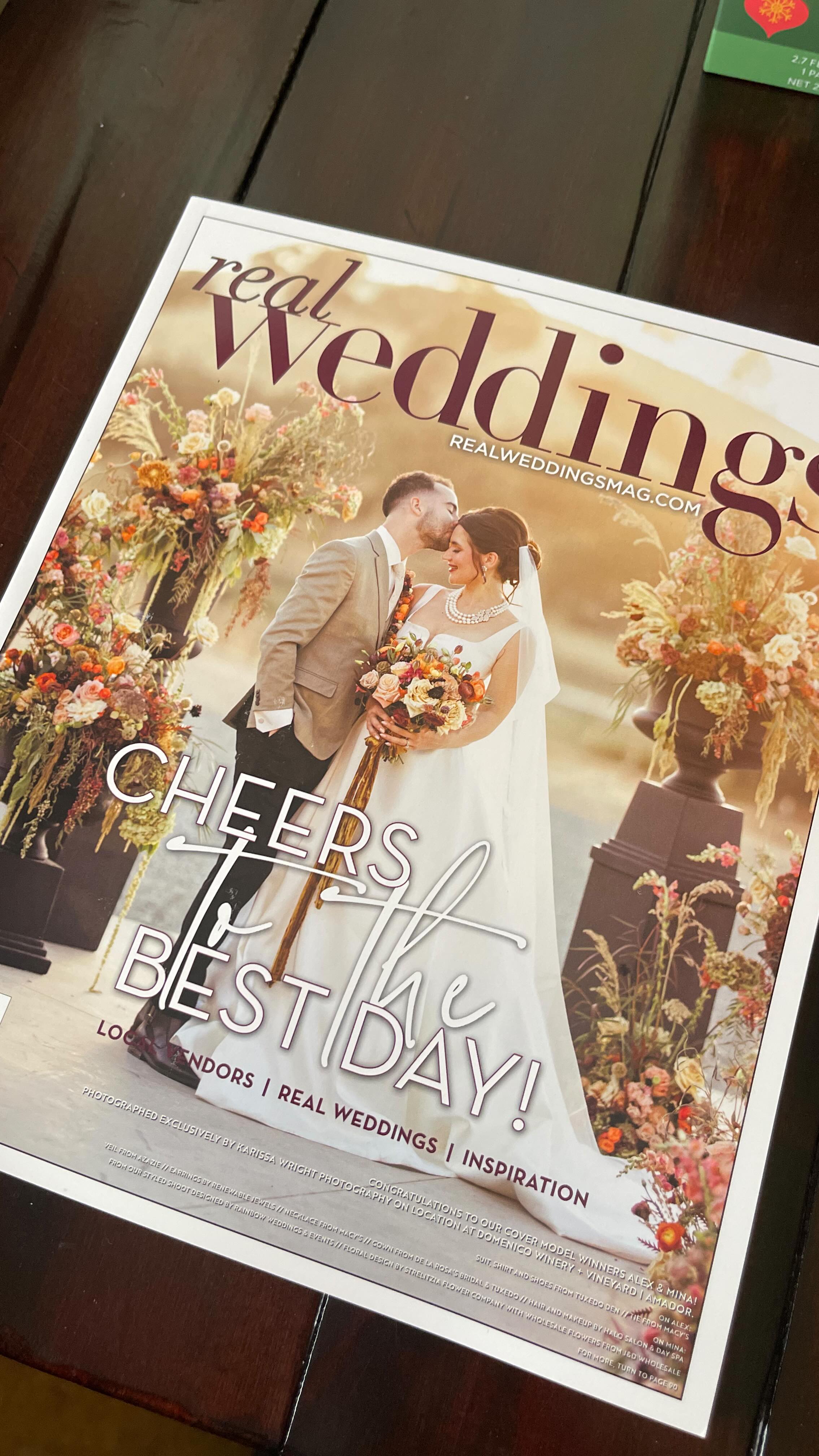 @Sugardreams_Odeza featured once again 🤩🤩🤩
.
.
Thank you so much dear Lord for using @realweddingsmag as an instrument to expose this gift of talent 🙏🏼🥰🫶🏼
.
.
The Details
Venue: @domenicowinery
Photographer: @karissawrightphotography
Videographer: @philippestudio
Content Creator: @confetticreator
Design, Styling, and Coordinator: @rainbow_weddingsevents
Styling and Floral Designer: @strelitziaflowerco
Wholesale Flowers: @jdwholesale
Cake and Desserts Designer: @sugardreams_odeza
Hair and Makeup Artist: @halosalondayspa
Gowns: @aebridal @delarosasbridal
Shoes: @dsw
Suits: @tuxedodenca
Jewelry and Accessories: @azazieofficial @macys @macysroseville @renewablejewels
Tabletop: @standardeventrentals
Farm Tables and Ceremony Benches: @stevenz.company
Linens: @mglinens
Paperie and Calligraphy: @inkfurie
Real Couple Models: @officialminaalali & Alex
Publication: @realweddingsmag
.
.
.
#sugardreamsodeza #styledshoot #cakephotography #weddingcake #weddingcakeartist #weddingmagazine #realweddings #weddingphotography #weddingmagazine #featuredartist #featuredweddingcake #weddingcakeinspiration #wedding2024 #wedding2025 #wedding2026 #spotted #weddingcakedesign #elegantcake #luxurycakes