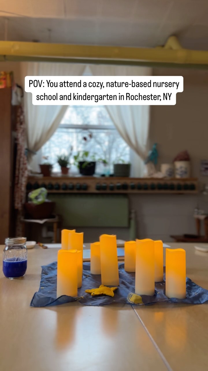 From flickering candle light, to a warm outdoor fire, to seasonal celebrations and lantern walks, to rice and beans or oatmeal cooking for a warm snack, it always feels so cozy at Ellwanger Barry Nursery School and KinderGarden. 🕯️
#ellwangerbarrynurseryschool #waldorf #waldorfinspired #naturebasedlearning #waldorfeducation #rochesterny #earlychildhoodeducation #rochesternewyork #rochester