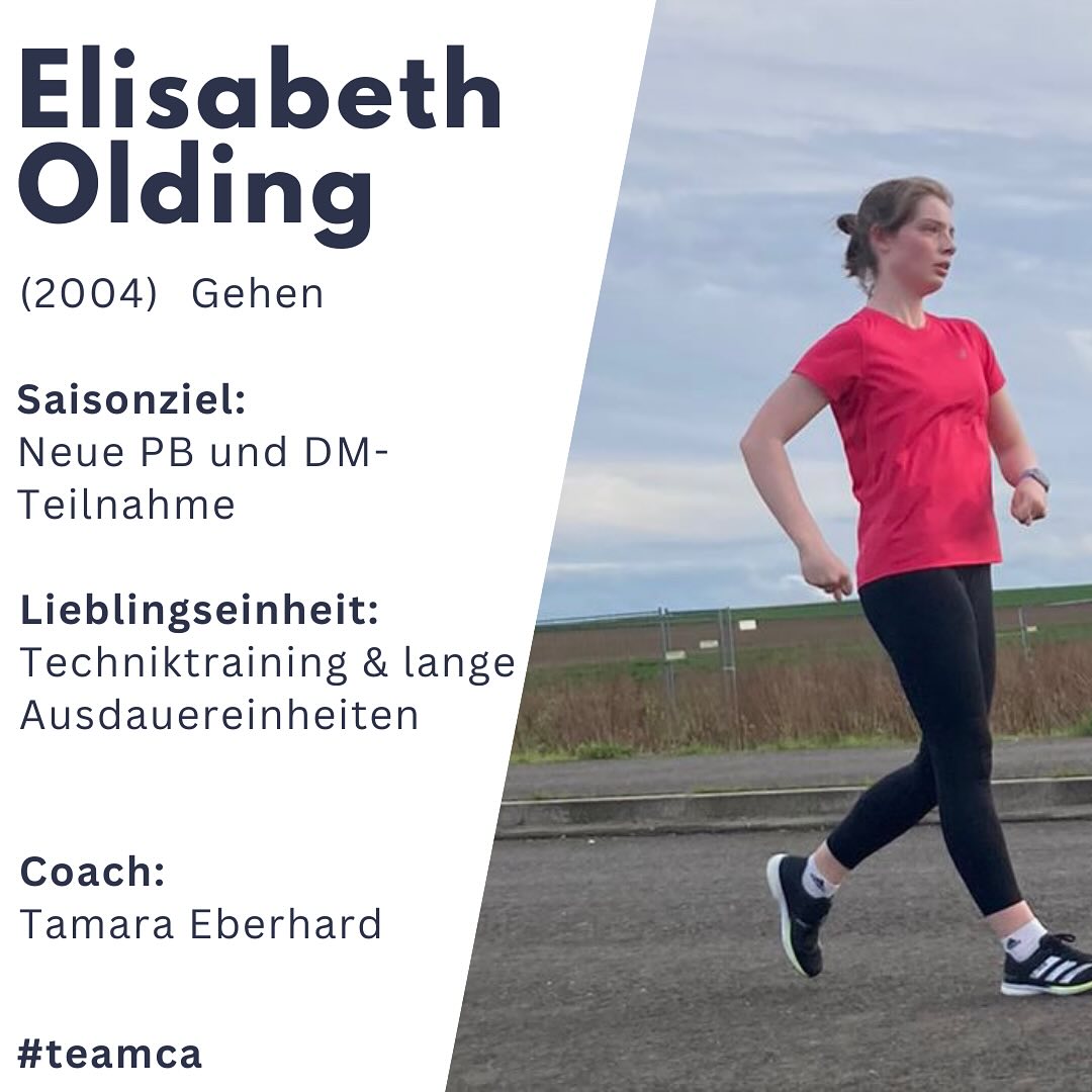 Athletes presentation number 18 and one more new discipline in the #teamca
Personal bests:
3.000m Race Walk: 18:33.58
5.000m Race Walk: 30:54.61
This girl is made for walking 💙🩶
#walking #race #athletics #trackandfield #streetrace #higher #faster #further #together
