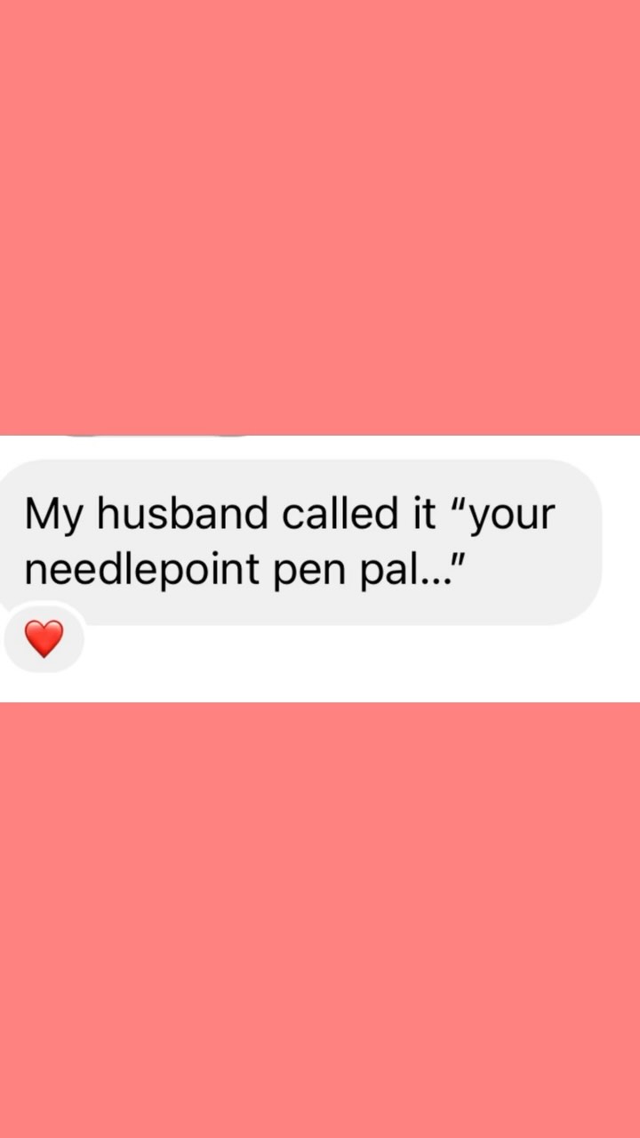 It’s not about me or even the stuff in the box.
It’s about you and it’s about us.
The Great Needlepoint Exchange is an annual gift box exchange that happens between stitchers of all abilities. Registration is January 5 - 18 at Bateswoodneedlepoint.com.