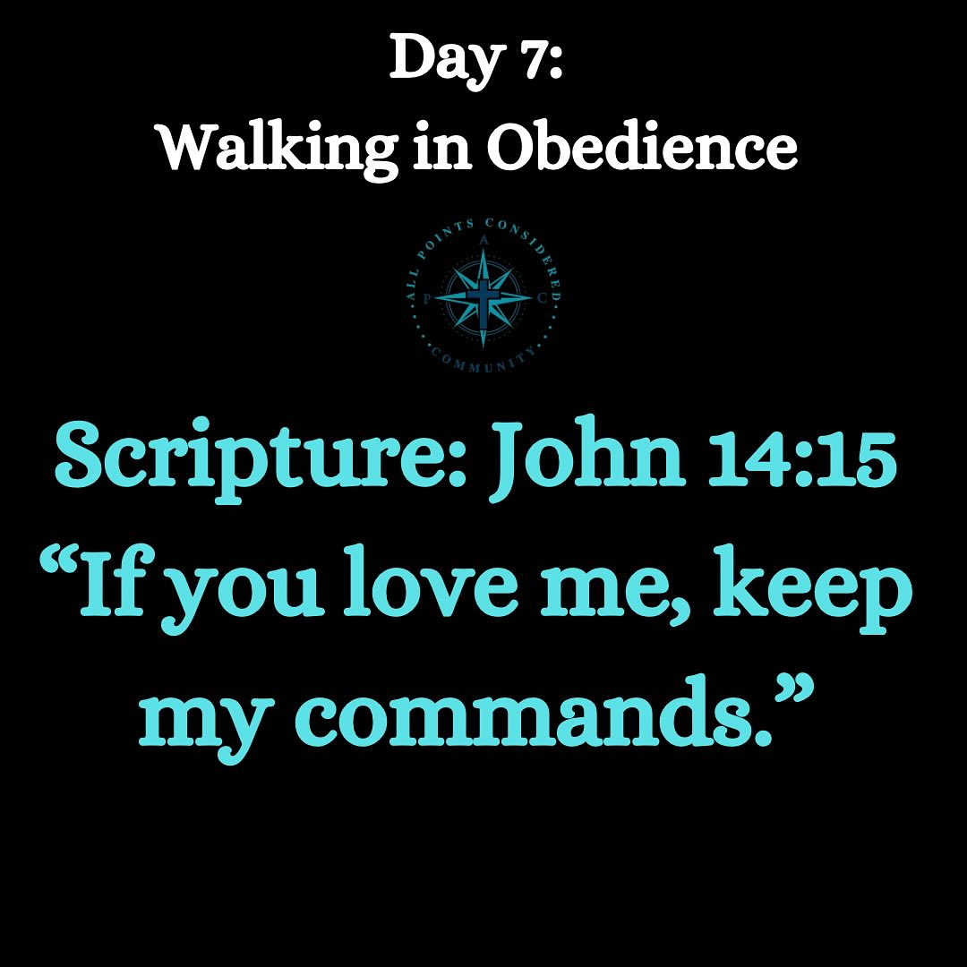 Today’s Focus…January 8, 2025…Day 7