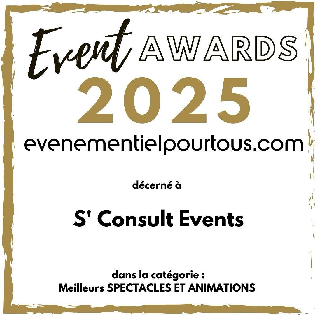 đ Cette annĂ©e encore me voici rĂ©compensĂ© par #evenementielpourtous dans la catĂ©gorie meilleur spectacle de lâannĂ©e đ€©
Merci Ă toutes et tous pour vos votes et votre confiance.
En 2025, jâaurais encore plus de plaisirs Ă vous dĂ©nicher, vous proposer des nouveautĂ©s et Ă vous accompagner dans la crĂ©ation de vos Ă©vĂ©nements
đđ»đ€©đđ»
#recompense #ardennes #reconnaissance #event #agencedecommunication #eventplanner #teambuilding #seminaire #grandest