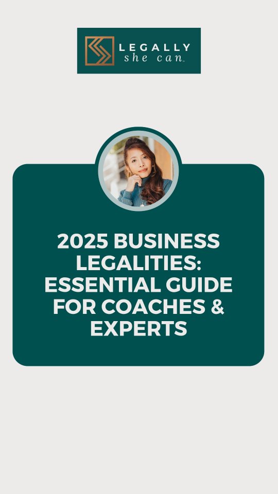 ⁉️ Are you overwhelmed with business legalities you need for 2025?
Start with STEP 1️⃣: Download the Essential Business Checklist today!
⏬ Link in the BIO
👉Tell me, what about Business Legalities scare you the most?