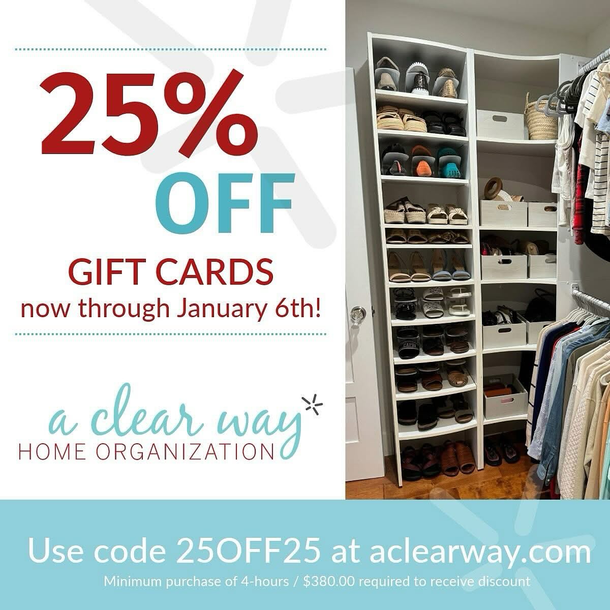 Happy New Year! Here’s to a New Year SOLUTION! Get organized and SAVE in 2025!
