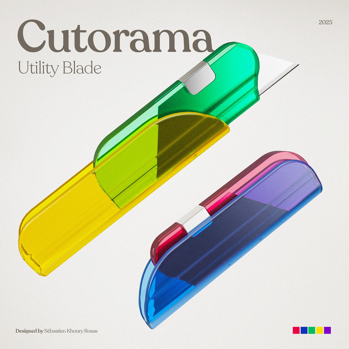 Cutorama Pt.1 ✨
A few weeks ago, I started working on a utility blade design with the goal of submitting it to the @renderweekly challenges. Although I didn’t finish it in time, I decided not to abandon the project and saw it through to the end.
Today, I’m excited to share a glimpse of the process I followed. Regardless of the final result, I focused on enjoying the journey, experimenting, and learning along the way. I would truly appreciate your feedback, as it would be incredibly helpful for me.
