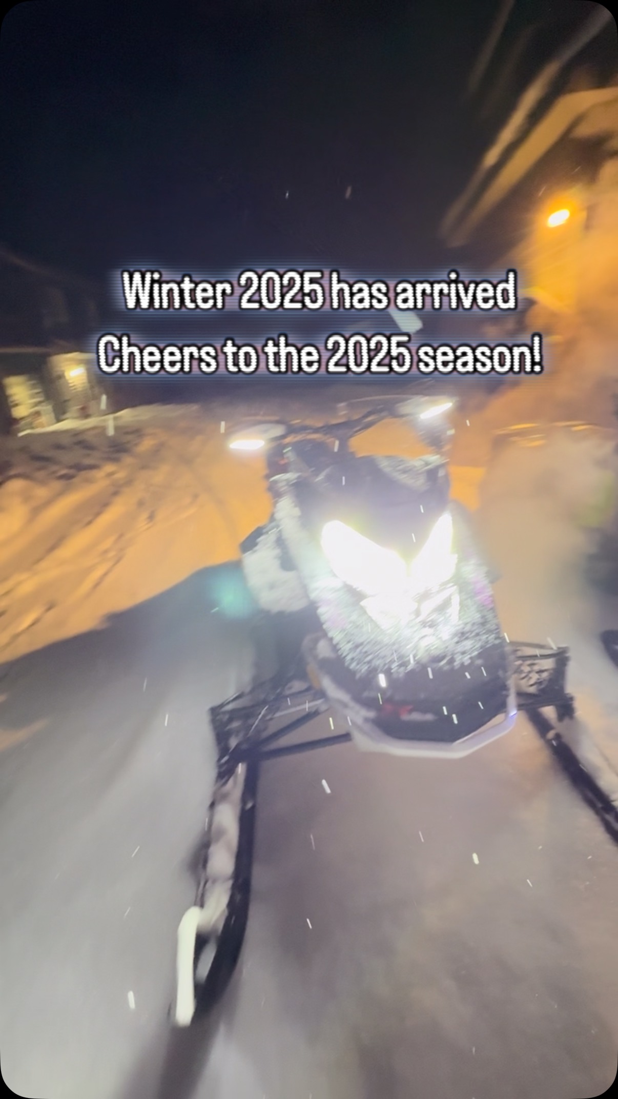 Cheers to the New Year and the 2025 season! Winter has arrived and we love it! Enjoy and be safe! #braap #thatskidoofeeling #winter #winterwonderland #villagecottages #snow #snowmobile #skidoo #oldforge #oldforgny #villagecottages #adventure #adirondacks