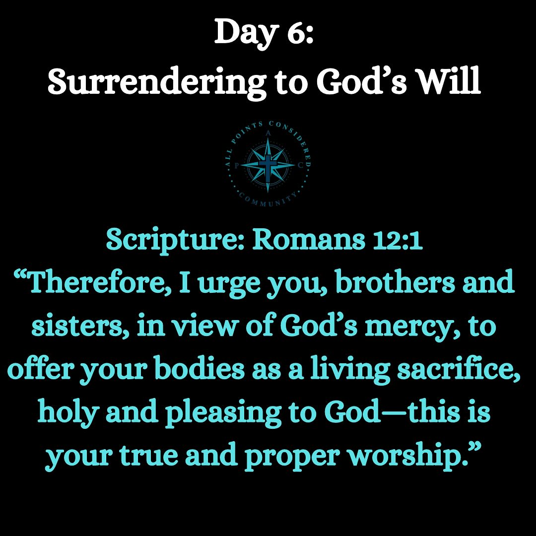 Tuesday January 7, 2025…Day 6
Today’s focus