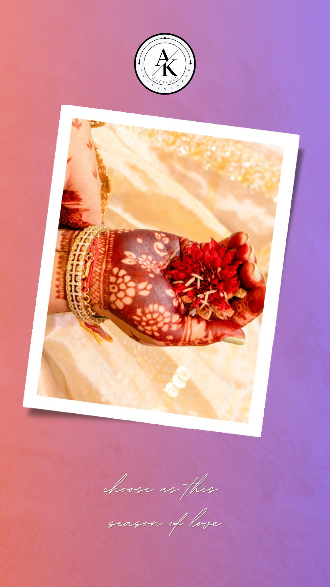 This season showcase your eternal through our lens ❤️
AK Captures Photography – Turning Your Moments into Masterpieces! 📸
Looking for a photographer who can capture every detail of your special day with creativity and precision? AK Captures is here to transform your memories into timeless works of art!
✨ What We Offer:
• Engagements & Weddings: Capturing your love story in the most beautiful way.
• Family & Portraits: Cherishing moments that last a lifetime.
• Corporate & Events: Professional coverage tailored to your needs.
• Baby Showers & Pre-Weddings: Documenting the joy and excitement of life’s biggest milestones.
🔥 Why Choose AK Captures?
• Personal Connection: We get to know you, ensuring each photo reflects your unique story.
• Creative Vision: Fresh perspectives and artistic flair in every shot.
• Attention to Detail: From candid moments to perfectly posed shots, nothing is overlooked.
• High-Quality Delivery: Your memories delivered quickly, with stunning results.
👉 Ready to Capture Your Special Moments? Contact AK Captures today and let’s make your memories unforgettable!
Call: +1 484-273-5799
Email: inquiry@akcaptures.com
Website: www.akcaptures.com
#photography #photooftheday #love #instagood #instagram #photo #nature #picoftheday #like #photographer #beautiful #follow #art #fashion #travel #bhfyp #photoshoot #likeforlikes #instadaily #naturephotography #model #me #smile #style #instalike #happy #likes #myself #followme #followforfollowback