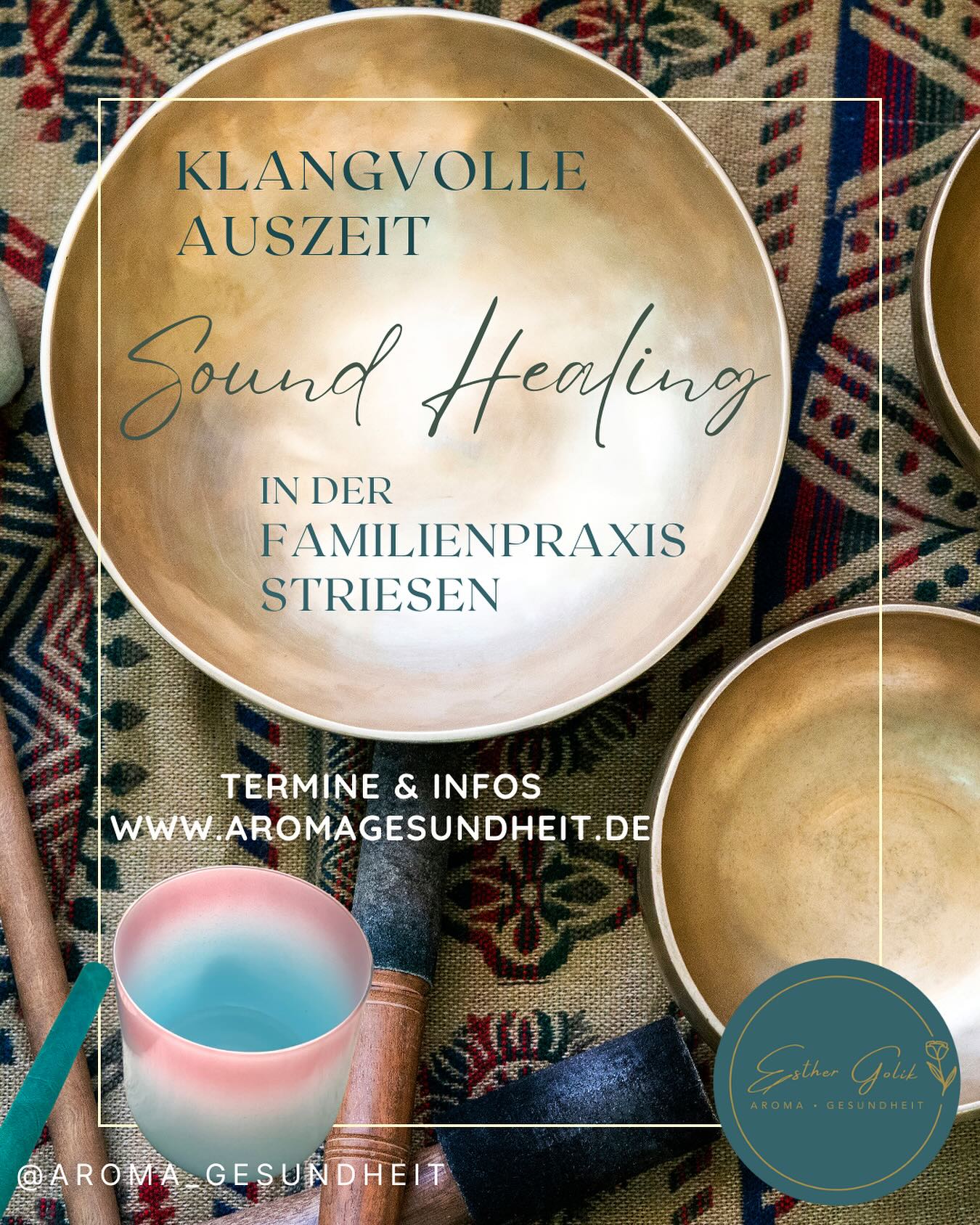 Erlebe die Vorteile eines Klangbads! 🌈
Nach einem Klangbad fühlst du dich erfrischt und voller Energie! Die sanften Klänge helfen dir nicht nur beim Loslassen von Spannungen sondern fördern auch innere Ruhe.
Viele Teilnehmer berichten von einem Gefühl tiefer Entspannung sowie Klarheit nach einer Sitzung mit Klangschalen oder anderen Instrumenten des Sound Healings.
Bist du bereit für dein erstes Klangbad?
#soundbath #entspannung #selbstfürsorge #heilung