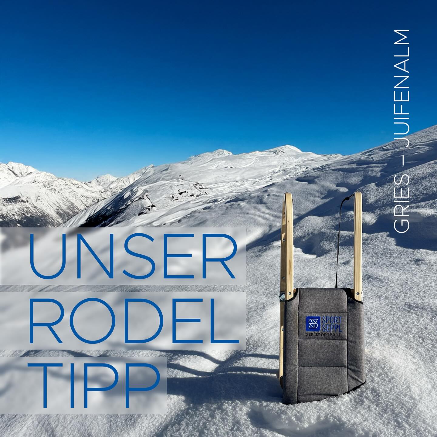 Kennt ihr schon den Rodelweg direkt von Gries bis zur Juifenalm? 3 Kilometer
mehr Spaß auf der Rodel! Gestern haben wir den gesamten Rodelweg (8 km) und die neuen
SPORT SEPPL Rodel getestet! Unser Resümee: MEGAAAA 🤩❄️🏔️
#sellrain #juifenalm #sportseppl #rodeln #visittirol #innsbruck #happy #snow #sun #sledge #winter #wintersport