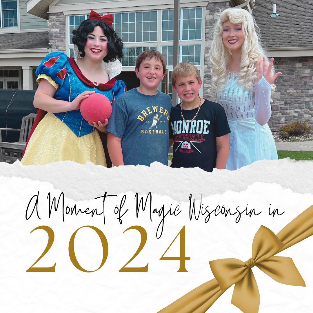 AMoM-Wisconsin had a spectacular 2024! We went on 22 visits, raised $650, and impacted the lives of 4,000 kids! We are so grateful for our community and can’t wait to see what 2025 brings!
#amomentofmagicfoundation #bravestrongfearless