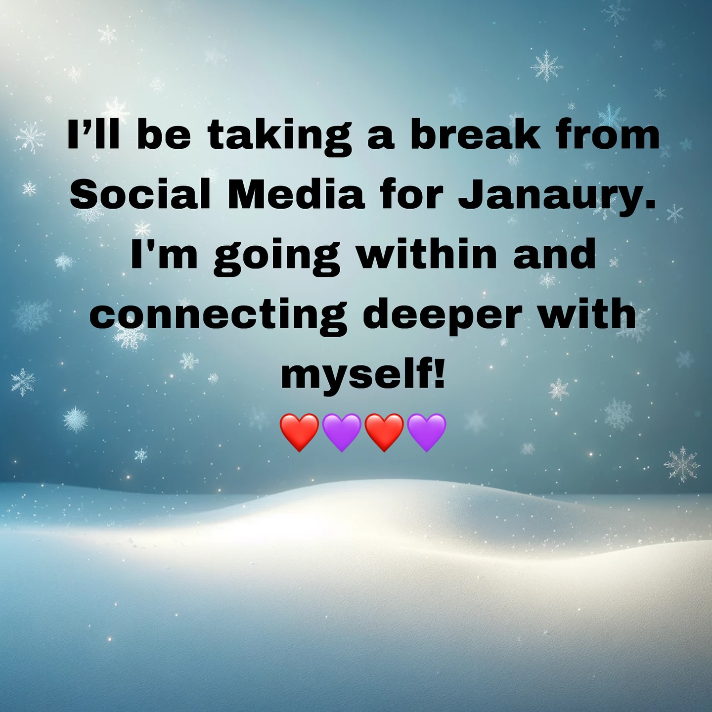 I’m taking time to go within this month!! I highly recommend you do the same thing!!! #socialmediabreak #gowithin