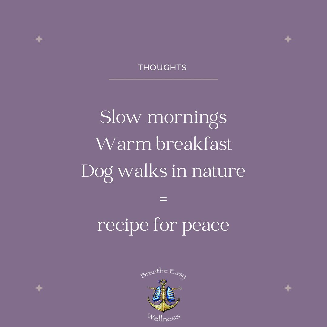 ❤️ if you feel me and agree.
I’d also love to know, what’s your recipe for peace?
#slowmornings #breakfast #dogwalk #nature #tcm #chinesemedicine #meditation #mindfulliving #mindfulness #thoughts #thoughtoftheday #peace