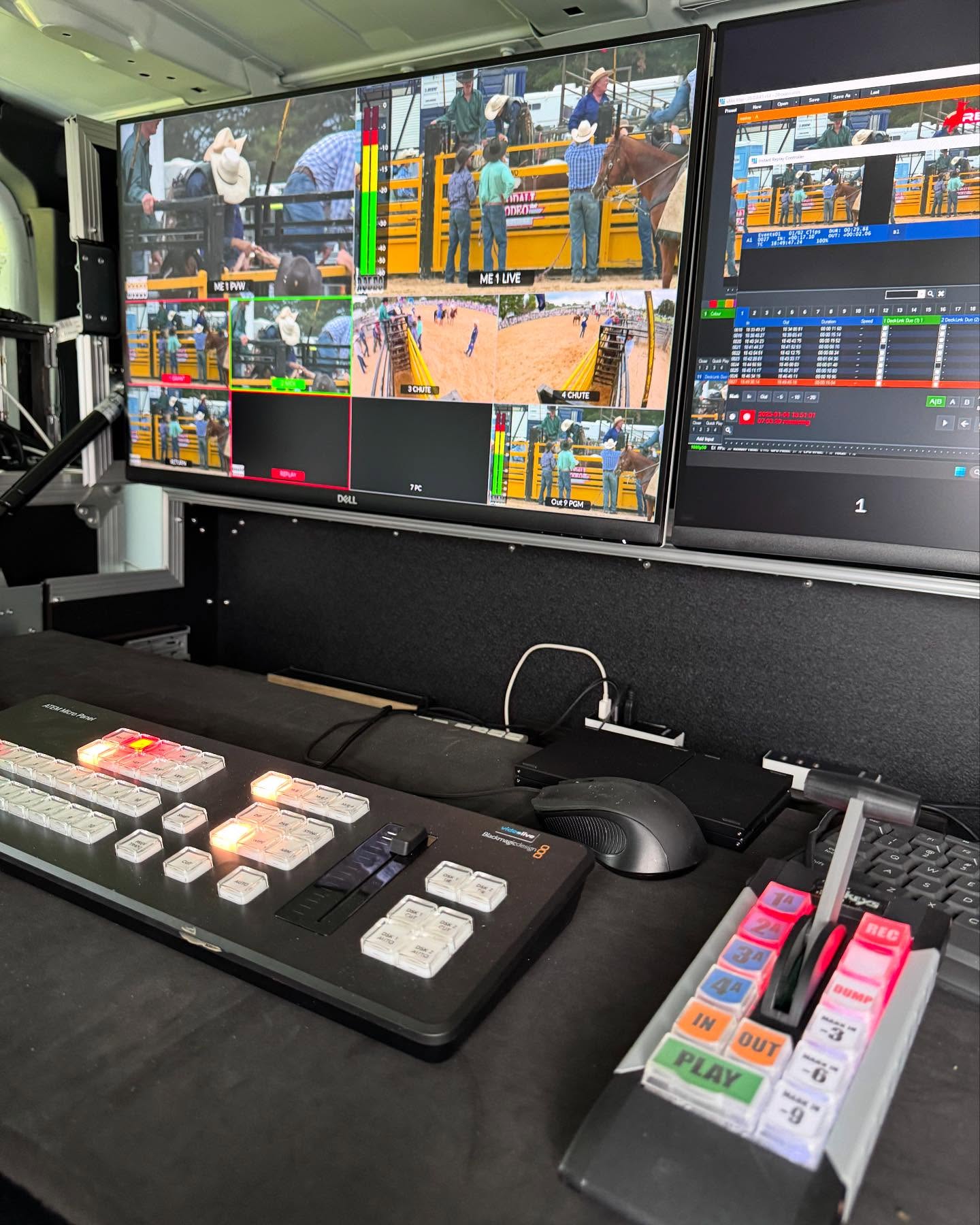 The weather was perfect for the 2025 Hatherleigh Rodeo. Working with the awesome team from @screenshotled we covered the event with live footage and slowmo replays after every ride to the bigscreen and livestream!