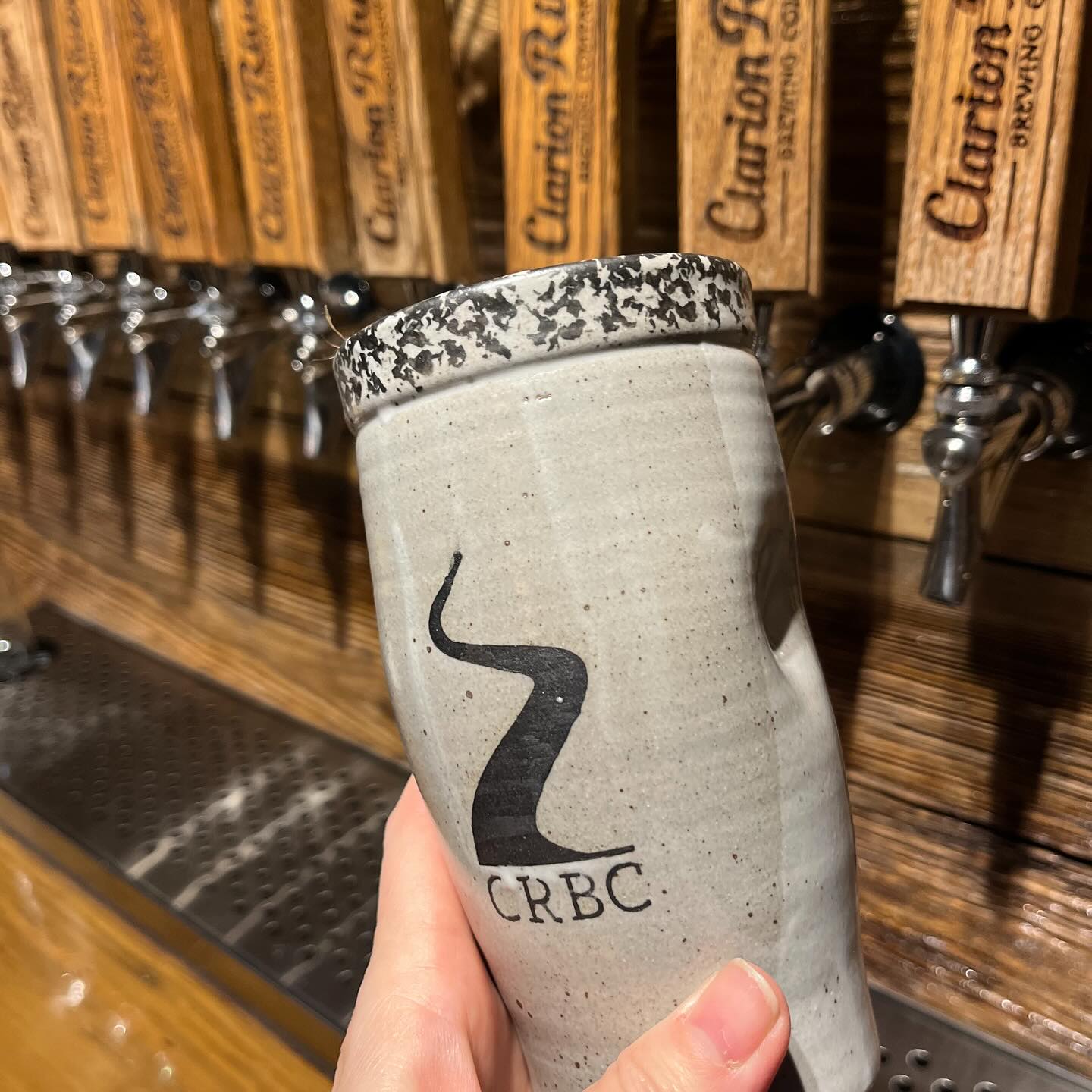 I am so grateful to the folks at @clarionriverbrew for many years of #mugclub collaboration. Cheers to these lovely community minded people! 🍻
#servebeautifully #heirloomquality #mindfullymade #madebyhand #artisan #rusticmodern #farmhouseinspired #stoneware #homewares #dinnerware #chooselovely #pottery #beermug #mugclub #potterygifts #PAWildsmade #visitclarioncounty