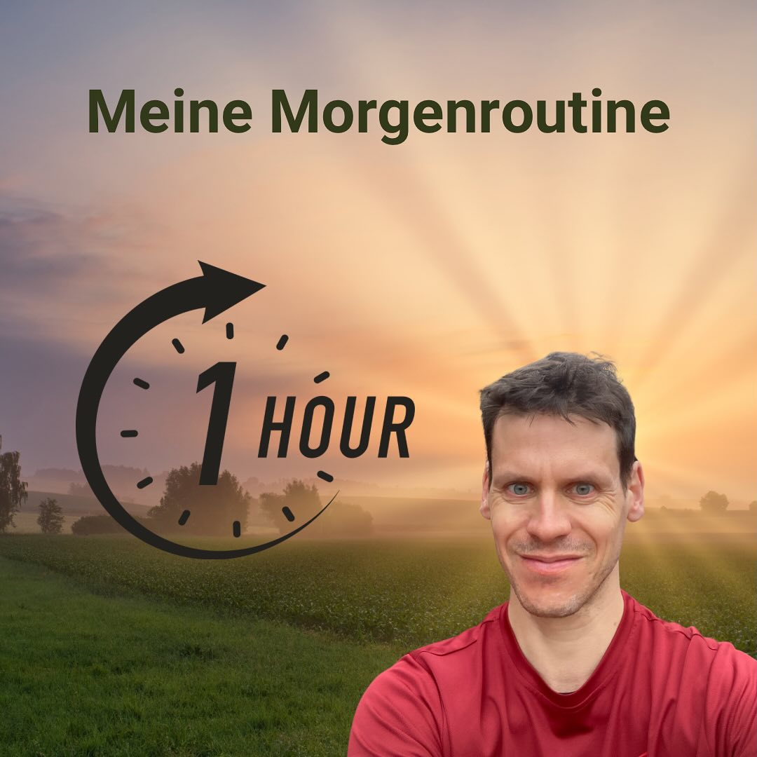 🌅🏃♂️ Morgenroutine für mehr Energie!
Du möchtest deinen Tag mit Power starten? 💥
Ich habe mein Morgenritual gefunden: Früher aufstehen und die erste Stunde des Tages nur für mich nutzen.
👉 Warum der Morgen so besonders ist?
Der Kreislauf kommt in Schwung. 🩺
Der Kopf wird frei für den Tag. 🧘♂️
Es fühlt sich großartig an, Zeit für sich zu haben, bevor der Alltag beginnt. 💪
Was mache ich in dieser Stunde?
✨ Joggen: 40 Minuten, 2x pro Woche – Bewegung bringt Energie!
📚 Lesen: Ein inspirierendes Buch.
🖋️ Arbeiten an Projekten wie meinem Blog.
Meine Tipps für deinen Start:
✅ Kleine Ziele setzen: Es muss nicht perfekt sein – Hauptsache, du startest!
✅ Genug Schlaf: Ohne Energie ist der innere Schweinehund stärker. 😅
✅ Routine aufbauen: Dranbleiben und flexibel bleiben – nicht jeder Morgen muss gleich aussehen.
Ich fühle mich fitter, klarer und ausgeglichener – gerade in stressigen Wochen! 🌟
Lust, es auszuprobieren? 🏃♀️
#Morgenroutine #fitness #gesundundfit #joggen #laufen #lifehacks #runners #sport #lesen #zielerreichen