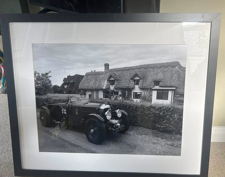 A neighbour of my parents took this fantastic photo of my car outside their house. Then he had the tv aerials and phone lines digitally removed and the photo put into a canvas. This could easily of been taken in the 1930’s. He then knocked on their door, introduced himself, and gave them two copies. He refused to take any payment for this amazing gift and just hoped they liked it.
He had no idea the car was linked to the house and no idea just how much his gesture meant to the whole family. What an amazing neighbour!
.
.
#kindgestures #goodneighbor #bentley #classiccars #villagelife #felsted #thatchedcottage #heritage #family #vintagecars #restoration #blackandwhite #photographer