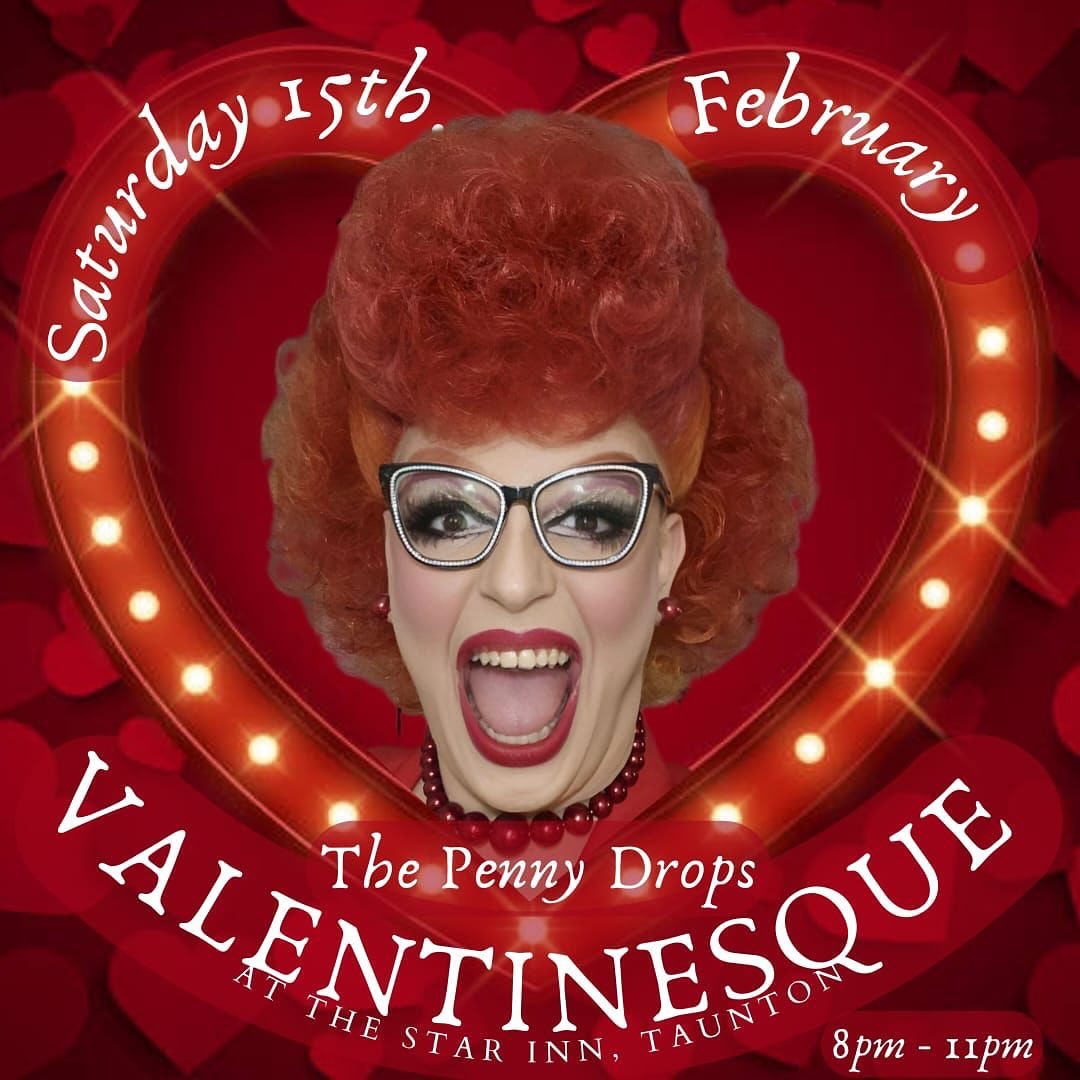 Join us on Saturday the 15th Feb for our Valentinesesque drag show hosted by the amazing Penny!
8pm-11pm limited tables available downstairs so call to book now!