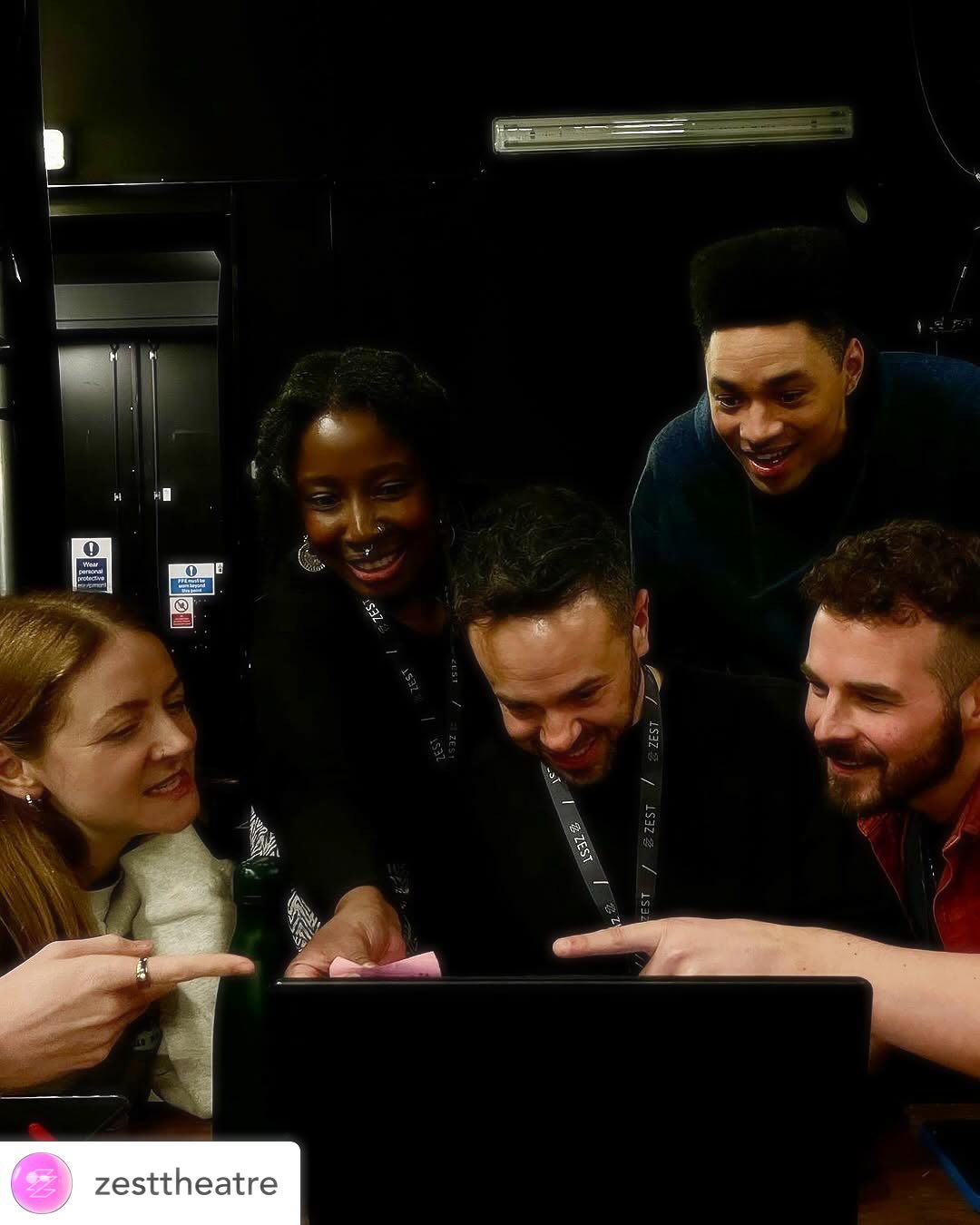 At times this week has felt like therapy, like magic too. It feels so incredible to be a part of such a phenomenal team, making something to be really proud of…✨
@zesttheatre New Show Update ⚡️📢
That’s a wrap on R&D Week 1!
In just four days, we’ve gone from an idea on paper to a 45-minute sharing—tested, shaped, and brought to life alongside the brilliant students at @lchs_proud50 Performing Arts Department. Their honesty, curiosity, and energy have made this process what it is, and we couldn’t have asked for better collaborators.
The team has moved at lightning speed, shared so much laughter, honesty, and vulnerability—and you can see it in the way it’s already connecting with our audience.
So, bring on Week 2… but first, half-term!
Commissioned by @lincsartscentre, supported by funding from @aceagrams @westonfdn.
#SoundBoard #NewShowLoading #LivePodcastVibes #MadeWithYoungPeople #TheatreInPublicSpaces #R&D