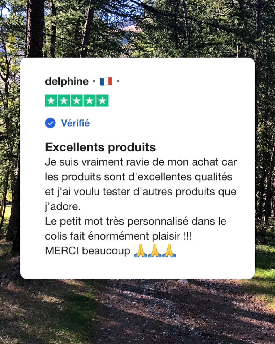 Merci Delphine 💜
.
.
#savonnerieinipi #inipi #cosmetiquenaturelle #cosmetiquebio #cosmetiquesolide #savon #savonbio #deodorants #deodorantbio #deodorantsolide #deodorant #naturaldeodorant #beauté #baume #cosmetics #soinnaturel #soindelanature