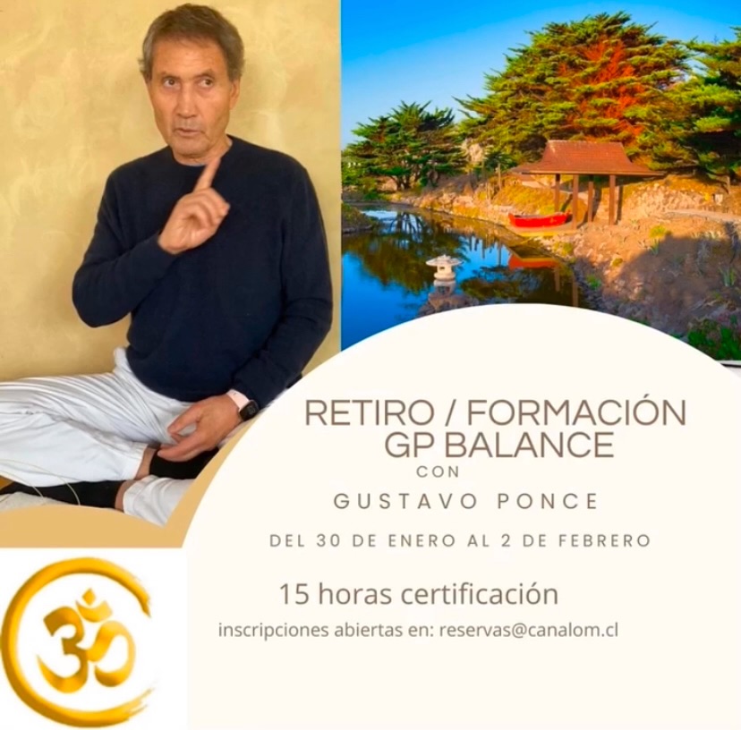 A medida que envejecemos, hombres y mujeres enfrentamos cambios físicos, emocionales y mentales que pueden alterar el equilibrio hormonal y afectar nuestra salud. Para sanar y ayudar a otros a sanar, Gustavo Ponce propone la incorporación de 7 hábitos esenciales en nuestras vidas, diseñados para equilibrar de forma natural nuestras hormonas.
.
GPBALANCE es mucho más que un método de yoga, también conocido como “Yoga Hormonal”, es en esencia, una medicina para el cuerpo y el alma, basada en el descubrimiento de su autor, de la corrrelación anatómica, biológica y energética que hay entre la sabiduría ancestral de los chakras y las glándulas y órganos internos del cuerpo humano.
.
✨Inscríbete en reservas@canalom.cl ✨
🪷Visita canalom.cl/post/gp-balance 🪷