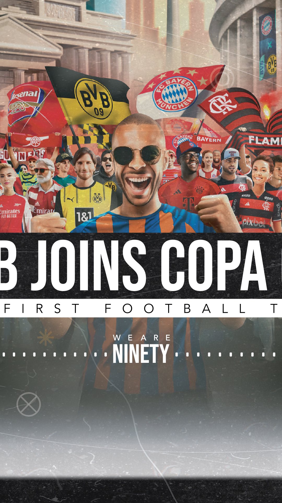 ⚫🟡 Heja BVB ⚫️🟡
Borussia Dortmund joins Copa City! Congratulations to the Triple Espresso team on signing with another global icon of football. BVB becomes the fourth licensed club in #CopaCity alongside Arsenal, Bayern Munich and Flamengo.
At WeAreNinety, we specialise in sports partnerships and activation, fueling collaborations that leave a lasting impact. For Copa City, this is just the beginning! ⚡️⚽
client: @copacitygame
partner club: @bvb09
marketing agency: @weareninety
gfx design: @richardhorsted
#TripleEspressoStudio #BorussiaDortmund #CopaCity #FootballPartnership #SportsMarketing #Gaming #eSports #BrandonSmith
