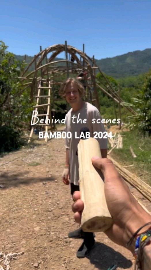 Behind the scenes of the Bamboo Lab workshop-retreat of 2024, @buraiankan interviews participants in a few of the different activities.
.
👐 If you're curious about what the lab experience is like, have a listen to what some of the participants have felt...
.
And let us know your questions in the comments below 👇
.
#creativeretreat #bamboolab #bambooworkshop #workshop #retreat #behindthescenes #design #build #creative #inspiration #bamboo #architecture