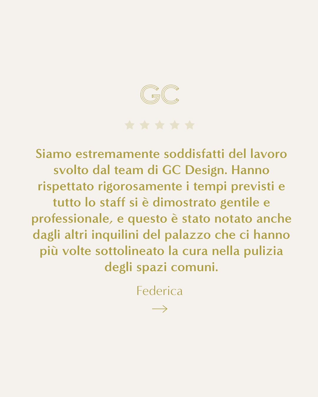 Grazie Federica, per la fiducia e per le splendide parole. Siamo lieti che il nostro impegno nel rispettare i tempi, mantenere gli spazi comuni puliti e garantire massima professionalità sia stato riconosciuto e apprezzato.
Hai un progetto in mente? Contattaci per trasformare le tue idee in realtà!
-
@chiocca.design
-
#design#architetturainterni#internidesign#designinterni#arredointerni#stylingtips#interioraddict#interiordesignerslife#interiordesignblog#interiordesignphotography#interiordesignstudio