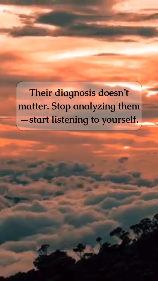 Their diagnosis won’t change the way they treat you—or how you feel in the relationship. Instead of analyzing them, start asking yourself the right questions. The answers will tell you everything you need to know. Trust yourself.
You don’t have to do this alone. And you weren’t meant to. If you’re ready to start your journey... drop me a DM or click the link in my bio and we can book a call to start figuring it out. All the love always. Keri xx
#narcissist #narcissisticrelationship
#narcissism #narcawareness #narcabuse #npd #toxicex #npdawareness #narcissistabuse #narcissisticabuse #narcissistrecovery #narcissisticabuseawareness #narcissisticsupply#narcissisticandemotionalabuse #emotionalabuse #emotionalabuserecovery #emotionalabuseawareness #trauma #traumarecovery #traumabond #traumabonding #narcawareness
#narcfree #abuse #abuseawareness
#abuserecovery #toxicrelationship
#shineyourlight