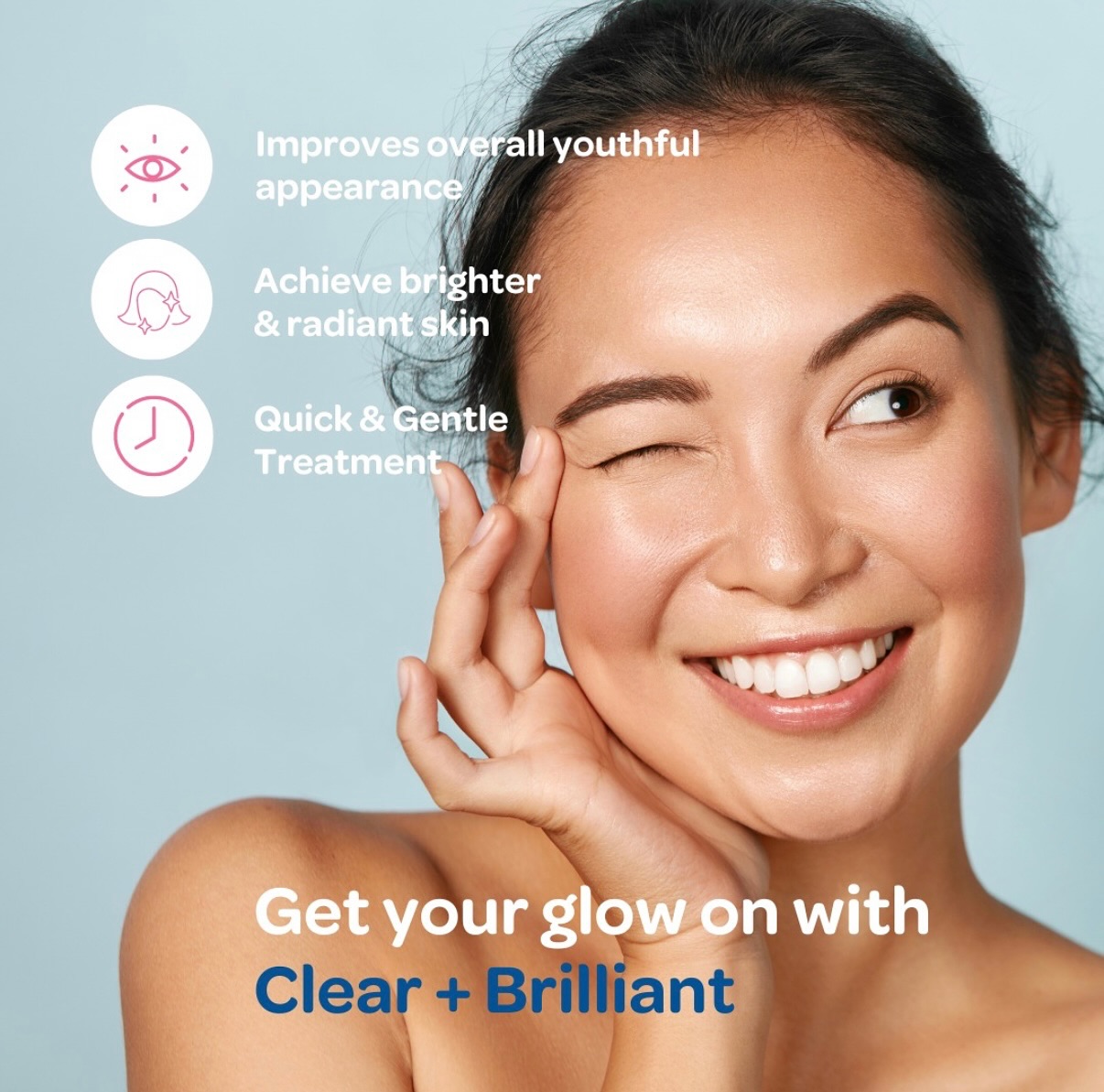 Discover the gentle yet powerful Clear and Brilliant Laser! In under 30 minutes, you can achieve radiant, smooth skin with minimal downtime. Perfect for busy schedules, this quick treatment delivers glowing results without the hassle. Your skin’s new best friend!
#ClearAndBrilliant #RadiantSkin #MinimalDowntime #QuickGlow #GentleSkincare #LaserBeauty