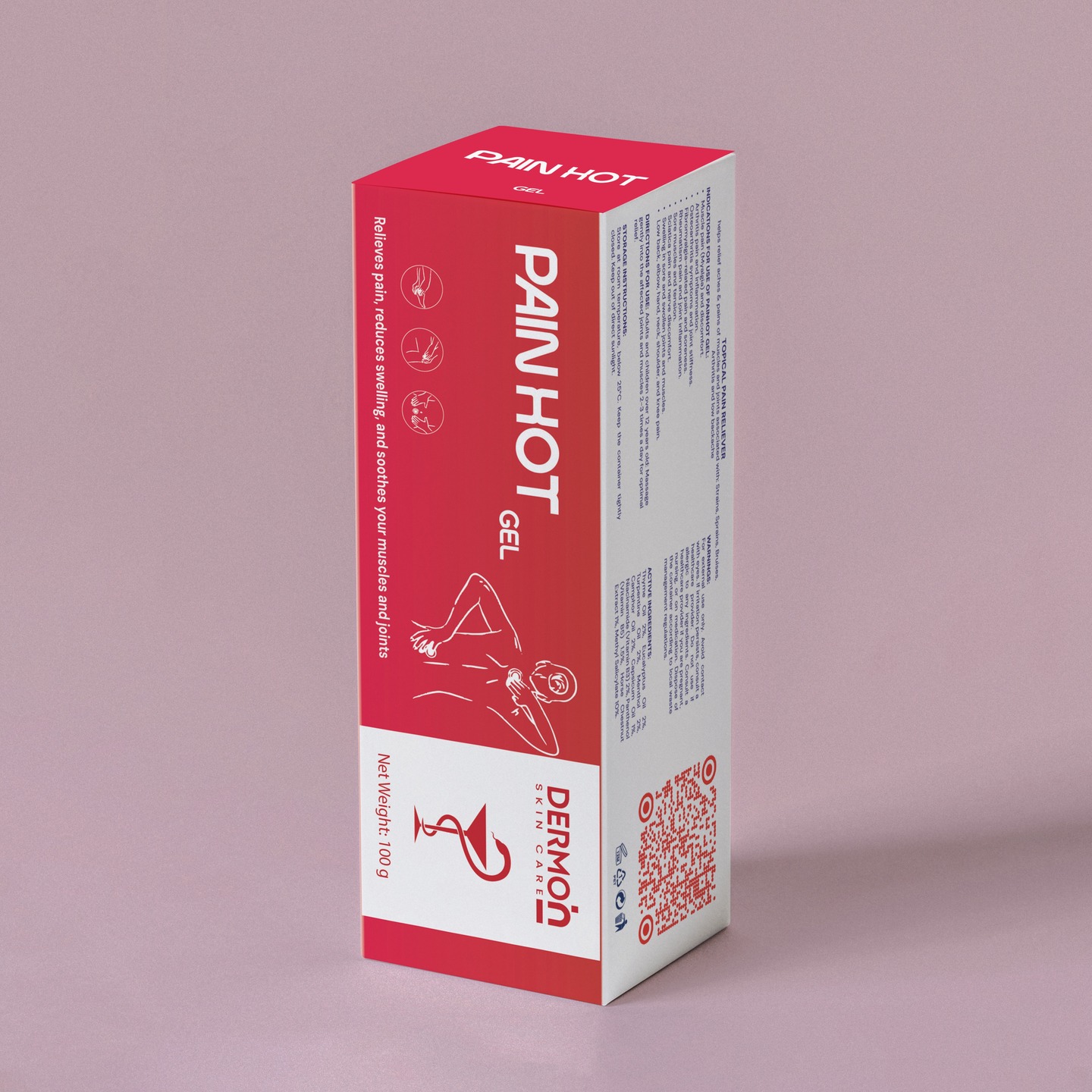 PAINHOT GEL is a powerful topical treatment designed to relieve muscle and joint pain, reduce inflammation, and improve mobility. It provides targeted warmth and soothing effects, helping to alleviate discomfort from conditions such as arthritis, muscle strains, and joint stiffness. Ideal for use before and after physical activity, JOINTHOT GEL promotes faster recovery, enhances circulation, and supports overall joint health. Perfect for those seeking effective, natural relief for muscle and joint pain, it helps restore flexibility and comfort with regular use.
————
#DERMOiN #SULSAL #painhot #pain_hot_ge #massage_gel l#SULSAL_CLEANSING_GEL #sulsal_soap #NROMSI #NORMSI_CLEANSING_GEL #DRYSEN_CLEANSING_GEL #HYDRA20 #HYDRA20_CREAM #HYDRA20_SYNDET_BAR #HYDRA20_SOAP #SULSAL_SHAMPOO #SULSAL_SYNDET_BAR #DEMYCO #DEMYCO_SHAMPOO #DEMYCO_SYNDET_BAR #DEMYCO_SOAP #acne #Moisturizing #SensitiveSkin #oilyskin #normalskin #acnetreatment #dryskin #Dandruff #hairLoss