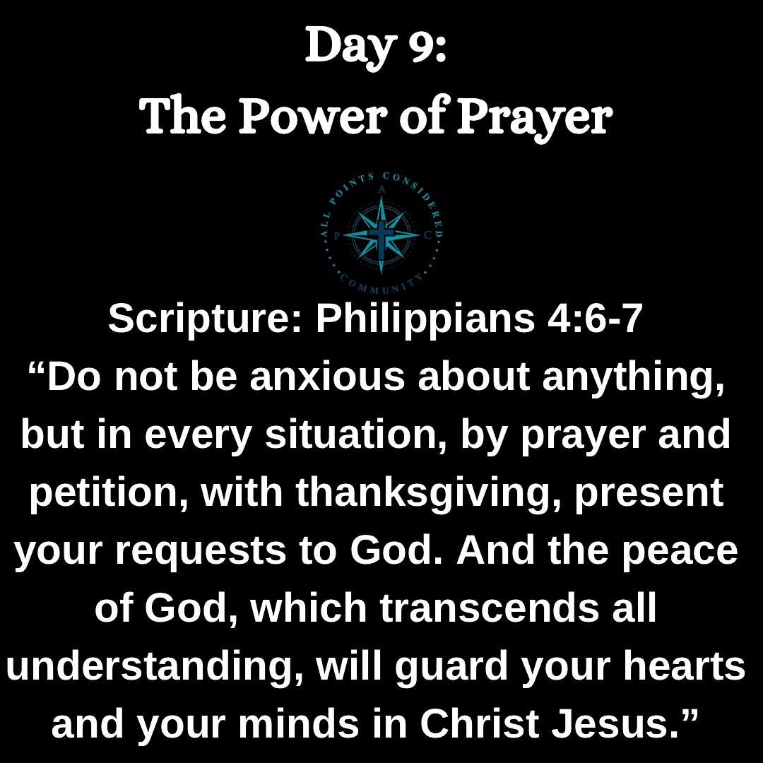 Today’s focus…January 10, 2025