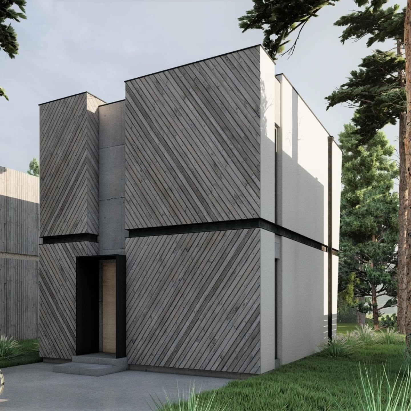 Ce părere aveți despre acest concept design pentru o casă pe un teren mic? ✨ Am creat un concept design exterior pentru o casă cu 2 etaje, de doar 6x6m pentru o integrare într-un teren de la doar 1 ar. Fiecare metru pătrat a fost optimizat pentru a oferi confort și funcționalitate. Fiecare detaliu, de la fațadă până la amenajarea grădinii, a fost gândit pentru a crea un spațiu personalizat și elegant. Spuneți-ne ce vă place cel mai mult!
#arhitectura #designinterior #casamică #solutiicreative #proiectare