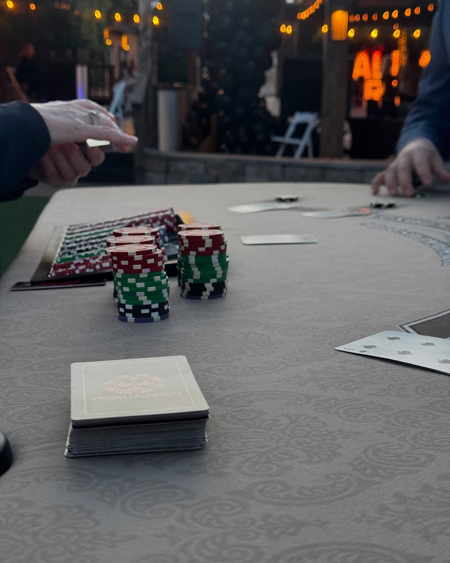 Are You Feeling Lucky? ♠️❤️
#azcasinoelite #partyrentals #casinonight #blackjack