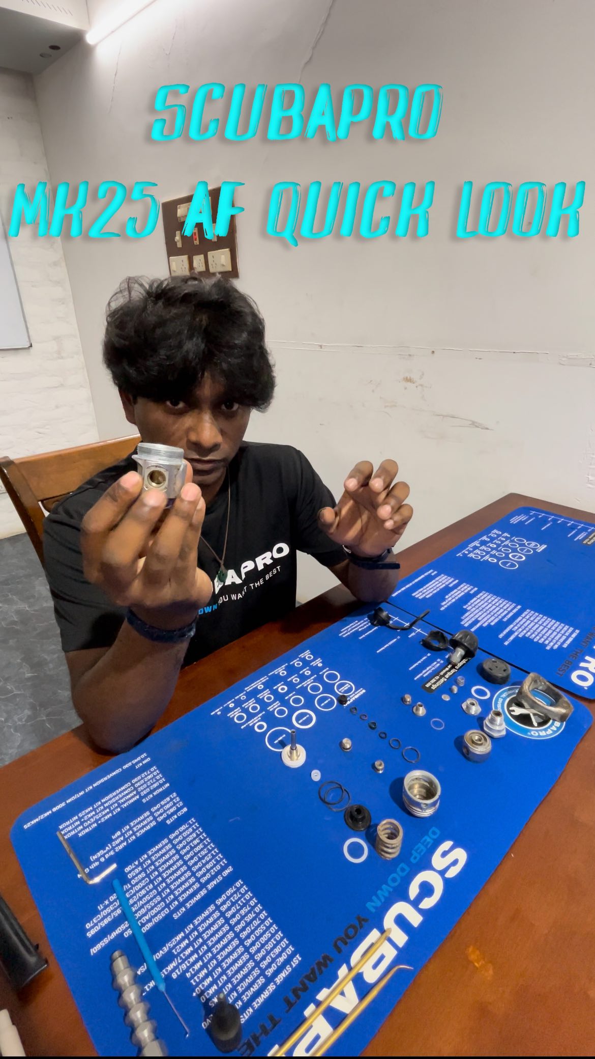 A quick look at the service and troubleshooting process of a @scubapro MK25 AF from 2010 with 1000s of dives under its belt!
Be a technician yourself by signing up for our technician training programs for dive professionals and be factory certified for Scubapro and Bauer Compressors!
#scubapro #scubadivingindia #technicalday #service #troubleshoot #scubadivingsafety #equipmentsafety #equipmentservice #regulatorservice #breathingregulator #scubaproindia #divepro #deepdownyouwantthebest
