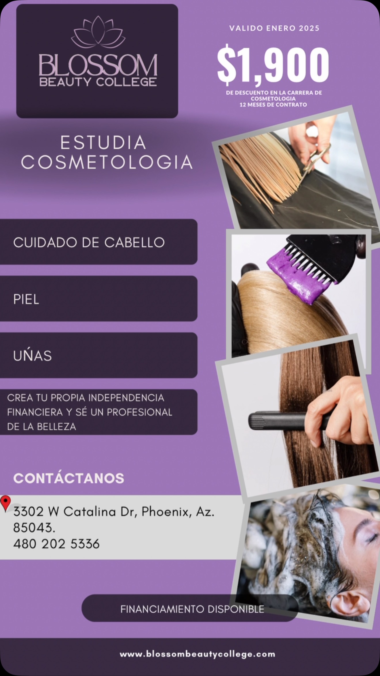 #cosmetologia #espańol #clases #phoenix