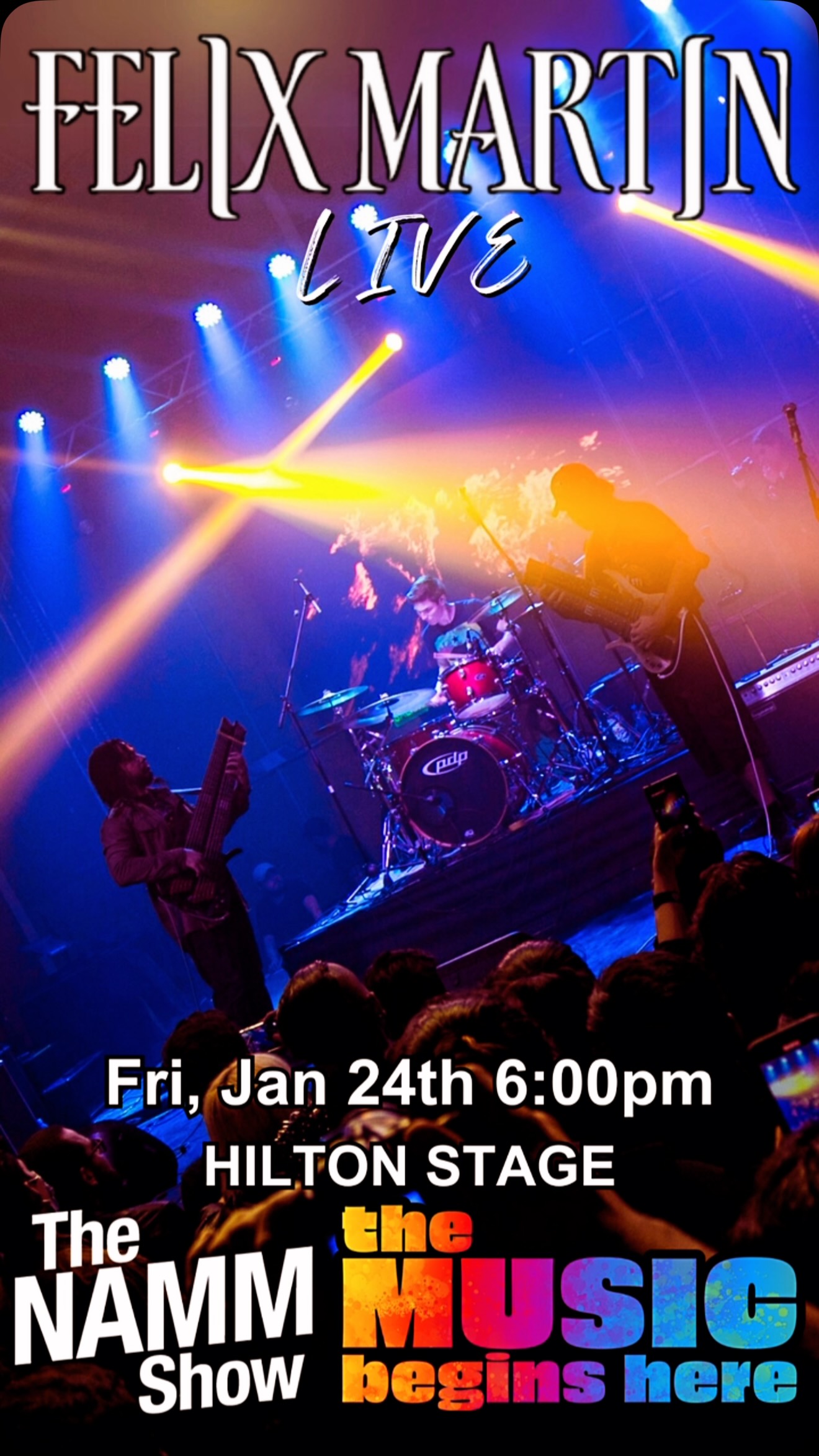 3 YEARS RUNNING 🏃♂️ Let’s see how long this streak lasts, thanks for having us out again @thenammshow can’t wait to see you all there!! @felixmartinmusic @joantorresmusic
•
@sabiancymbals @mapexdrums @evansdrumheads @promarksticks @offsetpedal @humesandberg #sabian #sabiancymbals #mapexdrums #evansdrumheads #promark #humesandberg #offsetpedals #felixmartin #drumming #drums #drummer #drumlife #music #drummers #drumset #musician #guitarist #guitarplayer #drummerlife #groove #metal #metalmusic #progrock #fusion #progmetal #drumkit #namm2025 #baterista #drumsolo