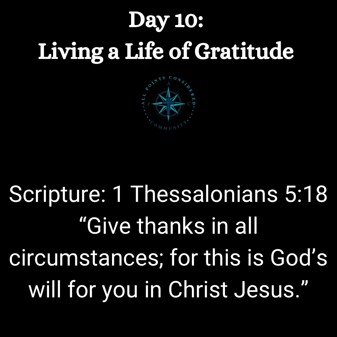 Today’s Focus…Day 10
January 11, 2025