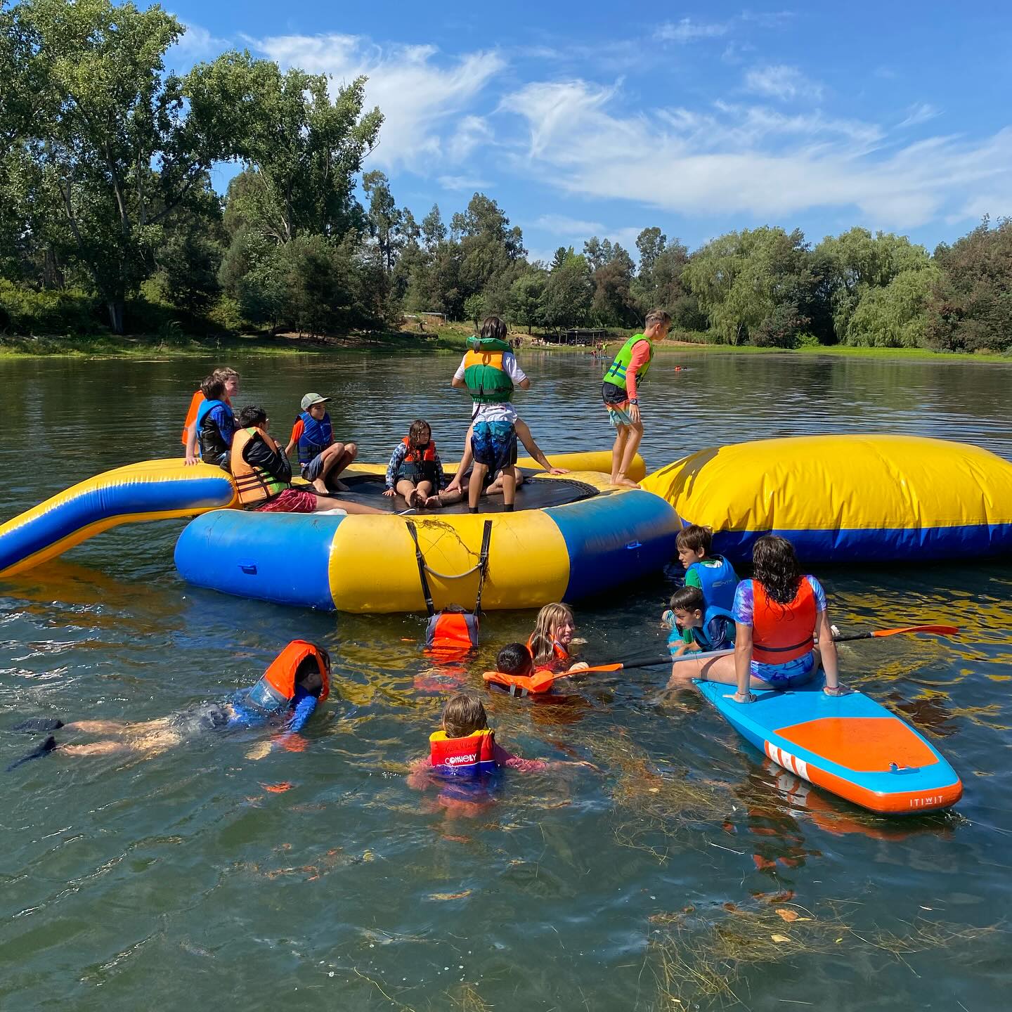 Session One, 2025 was TRULY magical. The blueberries are massive at this time of year, and the campers ( and counselors!) couldn’t get enough of them! We had a few hot days, but we made the most of the heat with a full schedule of water activities: kayaking, swimming, water fights, river tubing, and SUP boarding. Our much-loved lake trip turned into an epic water war, with Counselor Gerald right in the middle of the action—so much fun for everyone! What an incredible group of campers and counselors, full of energy, laughter. Memories were made that will last a lifetime. Session One campers, we’re already counting down the days until we’re together again . Until next year, stay wild and keep the spirit of camp alive!
#SessionOne2025 #CampMemories #WaterWars #BlueberryHarvest #SummerAdventures #CampMagic #SeeYouNextYear