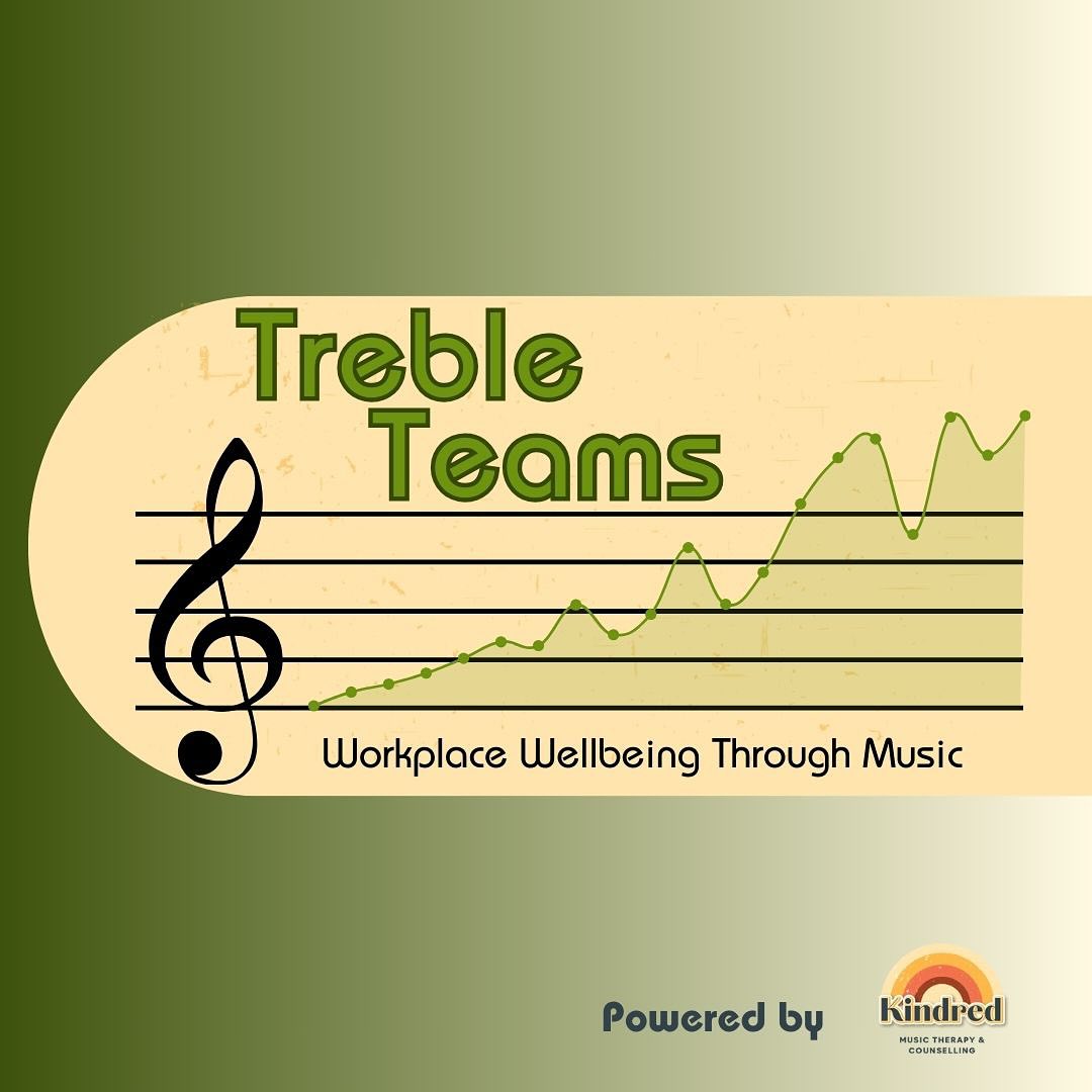Introducing “Treble Teams: Workplace Wellbeing Through Music”! 🎉 A series of music therapy-informed workshops designed for your corporate team or organisation.
I posted about this back in 2022 but never got around to developing the idea fully. Now seems like the right time! We have 6 x workshop options available including a Bespoke version tailored to your team’s unique needs.
For information on inclusions, costs and availability, head over to our website (link in bio). We are so excited to bring you this new service! 🙌🏻
Please get in touch if you think your workplace would be interested.