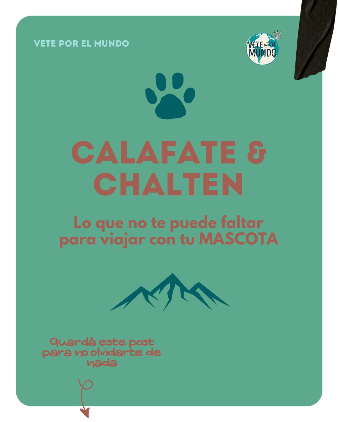 ¿Cómo te vas a preparar para tu viaje al #chalten y al #calafate?
Antes de viajar a éste lugar tan loco y especial de la #patagonia #argentina, es fundamental tener todo para que nuestras #mascotas estén listas.
¿Vos qué llevás cuando viajás con tu mascota?
#mascotas, #pet #petfriendly , #petfriendlyturismo #patagoniaargentina #mascotas #viajespetfriendly , #trekking #argentina #argentina🇦🇷